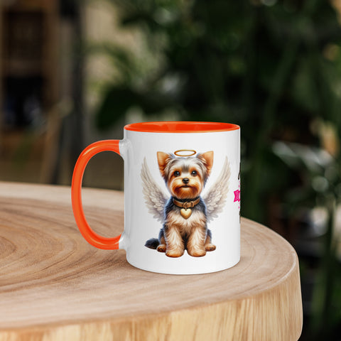 11oz Yorkshire Terrier Angel - Always On My Mind Forever In My Heart