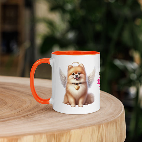 11oz Pomeranian Angel - Always On My Mind Forever In My Heart