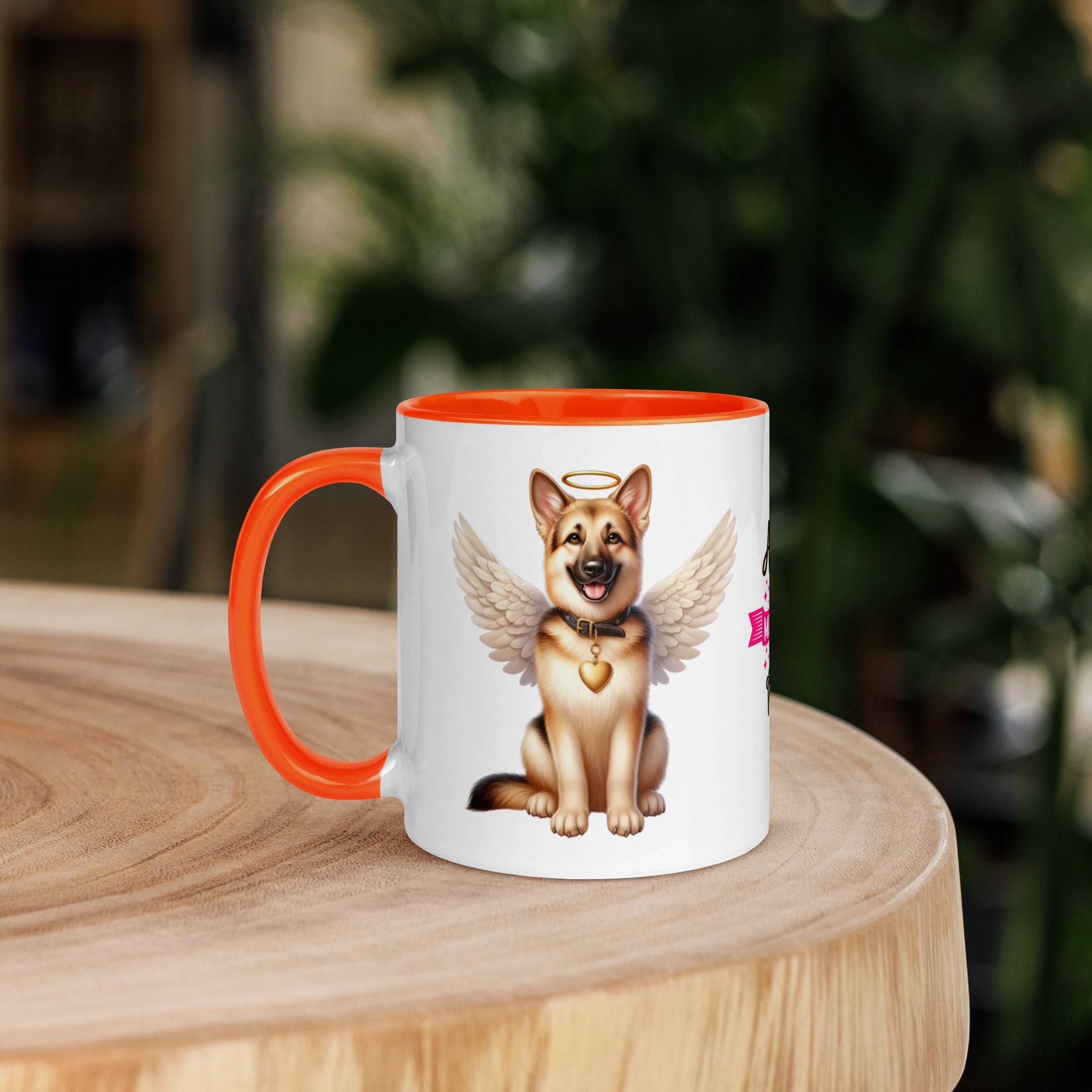 11oz German Shepherd Angel - Always On My Mind Forever In My Heart