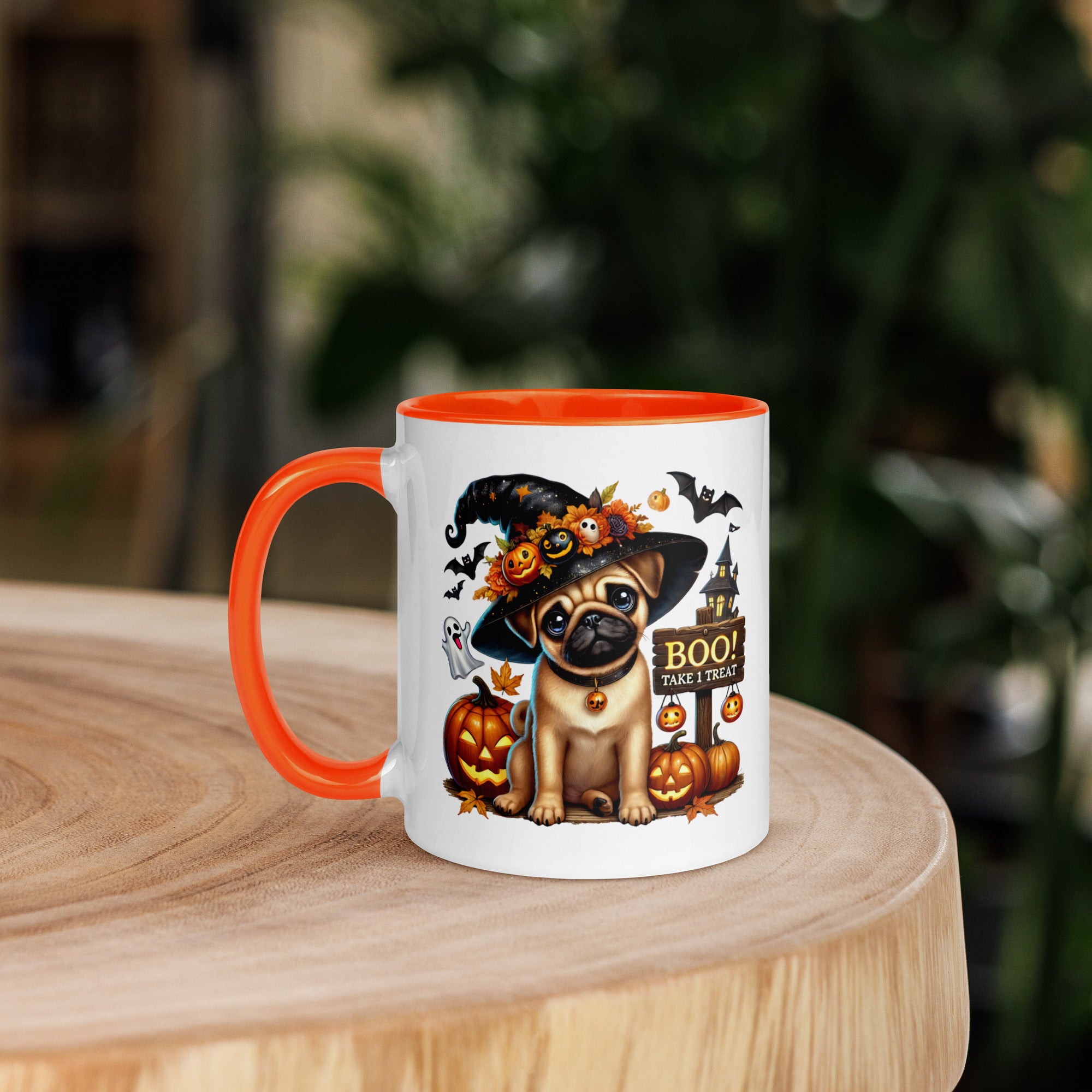 11oz Halloween Pug Mug #2