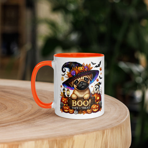 11oz Halloween Pug Mug #3