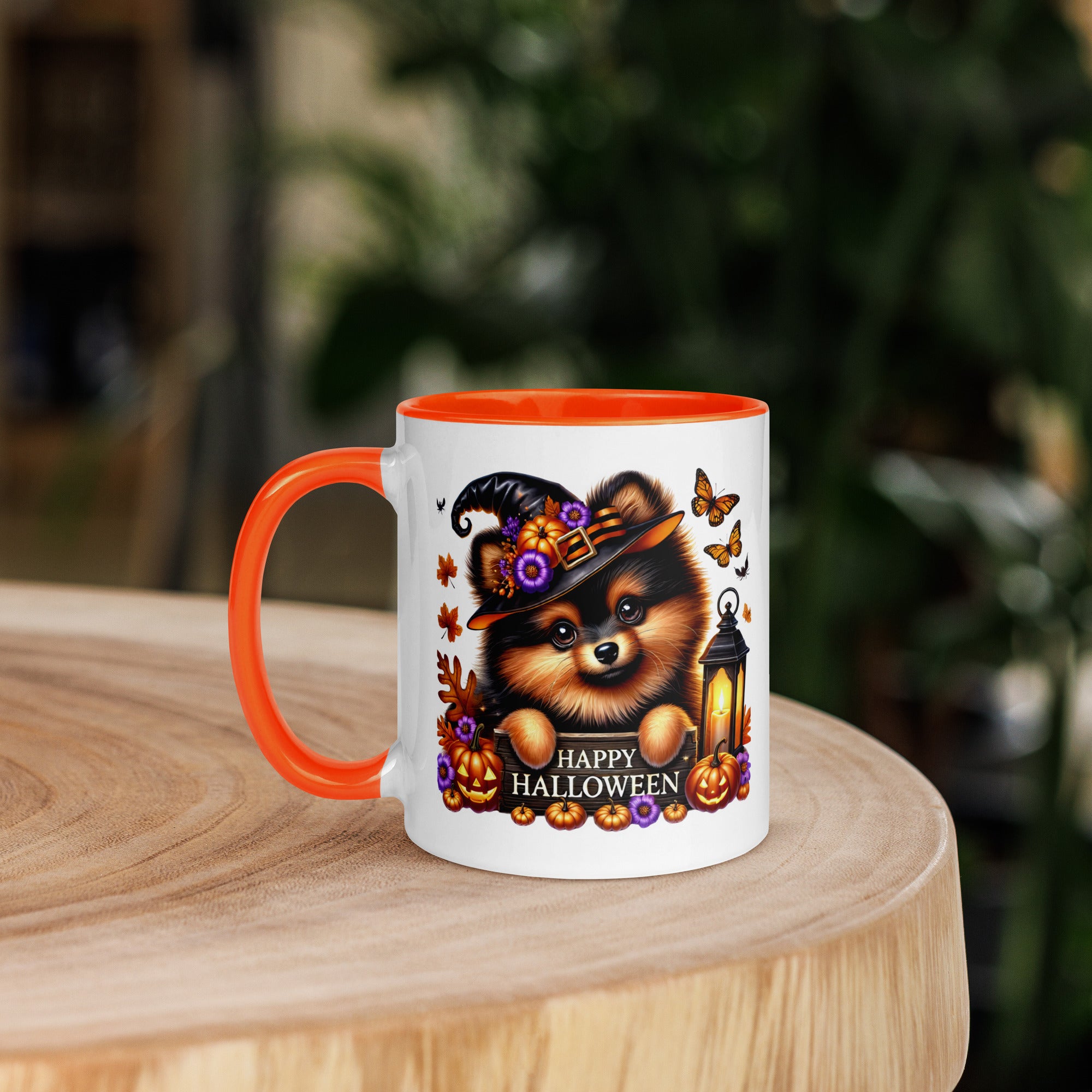 11oz Halloween Pomeranian Mug #1