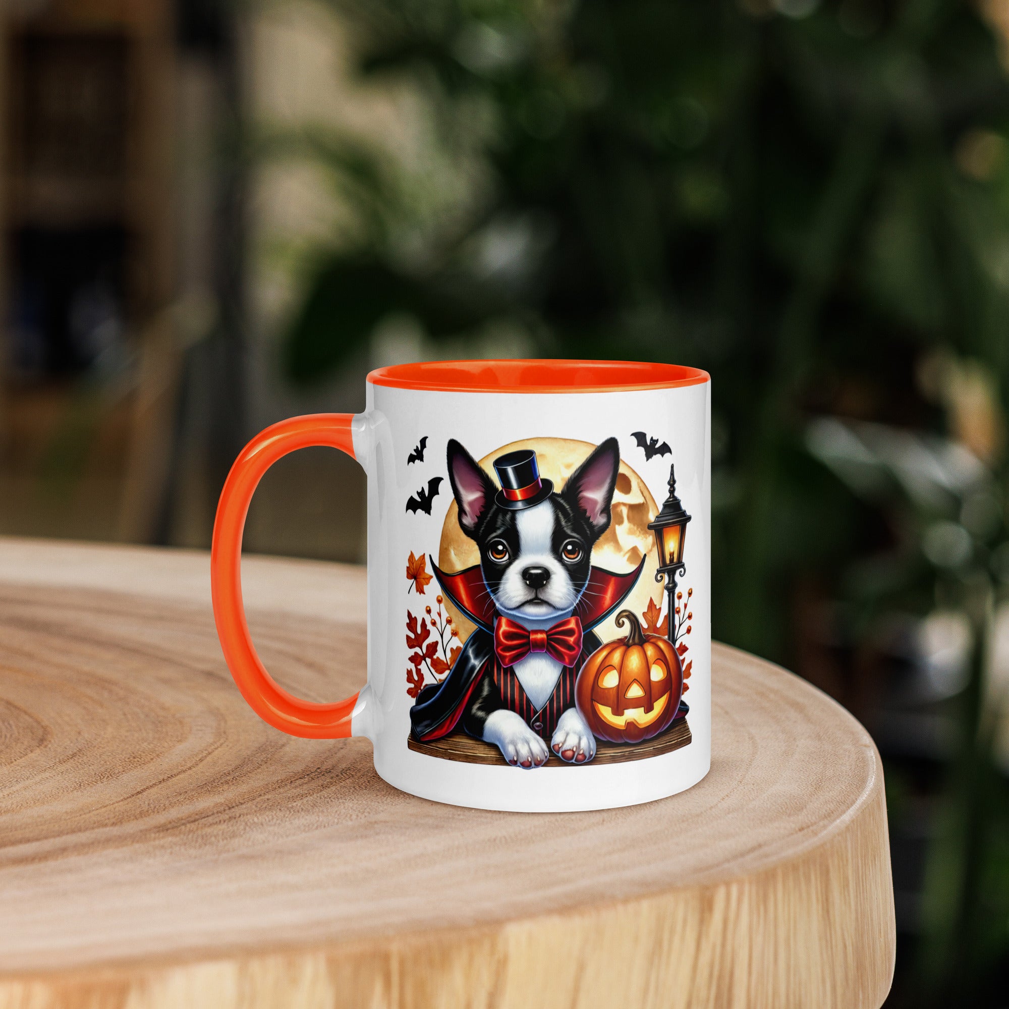 11oz Halloween French Bulldog Mug #1