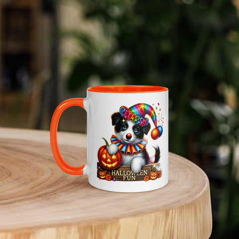 11oz Halloween Border Collie Mug #2