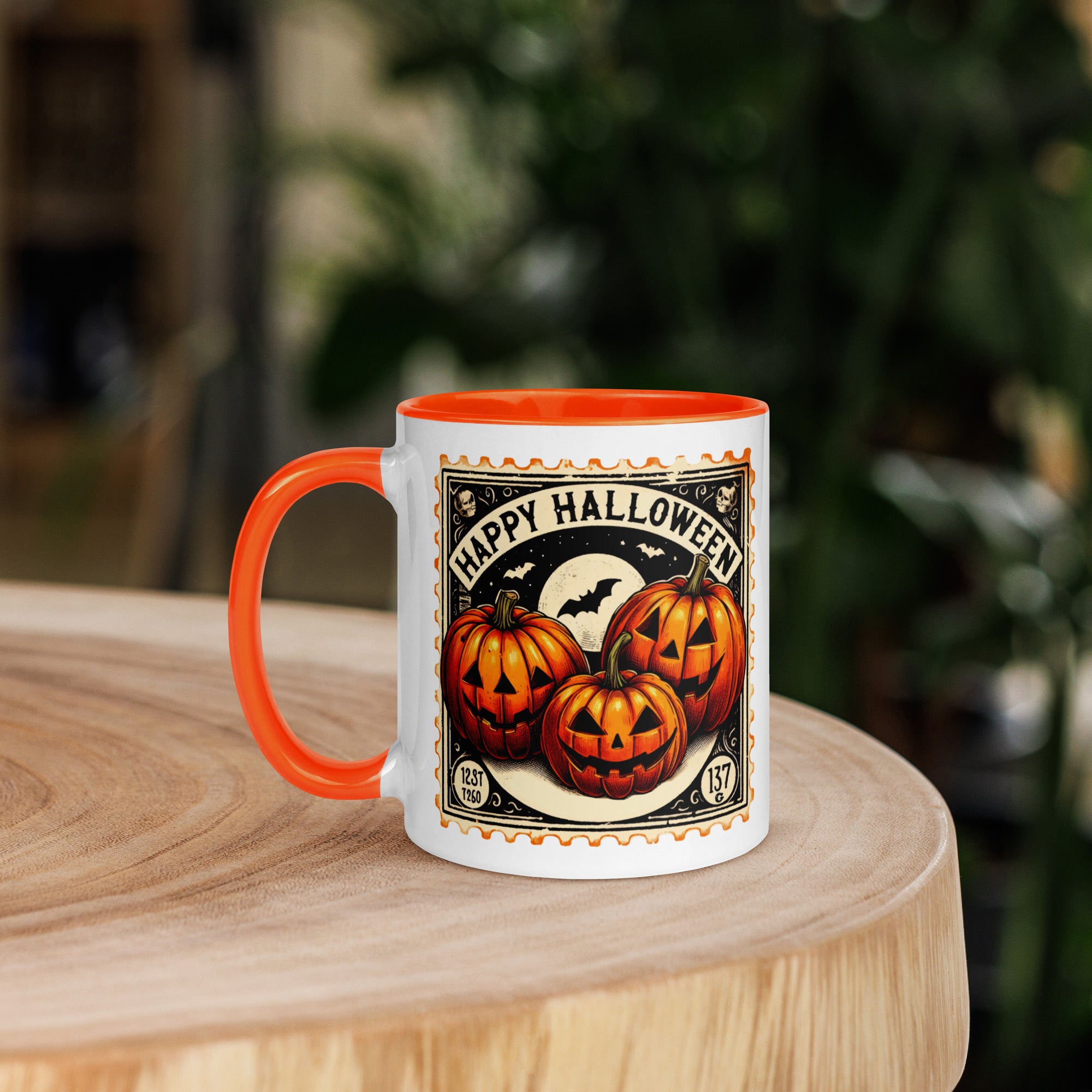 11oz Happy Halloween Ghost Dachshund Mug #1
