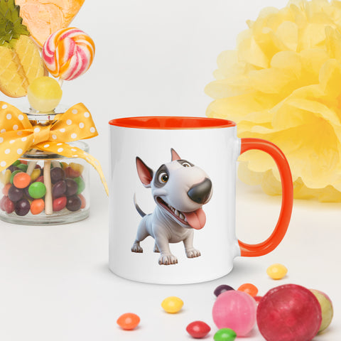 11oz Whimsical Bull Terrier Mug