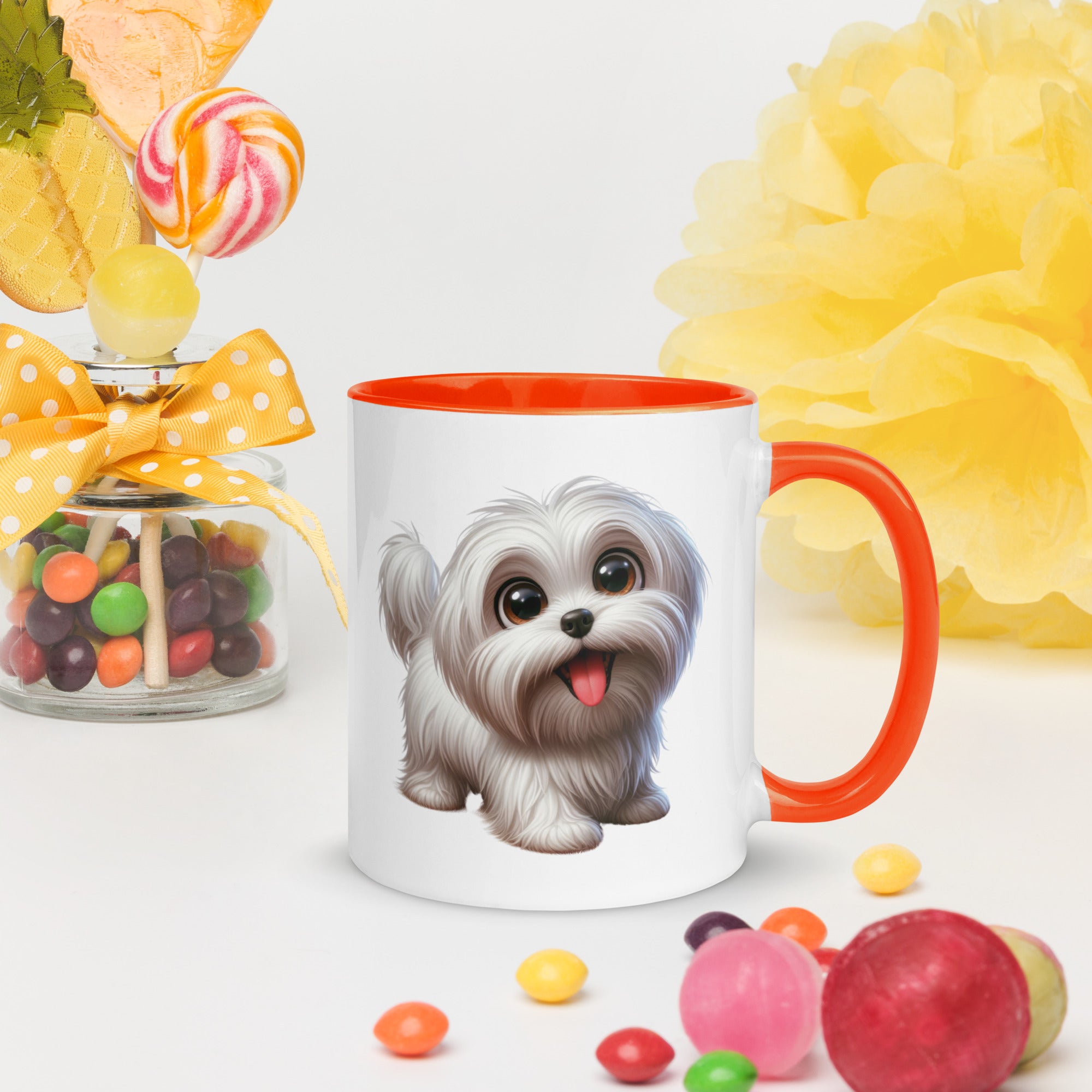 11oz Whimsical Maltese Mug