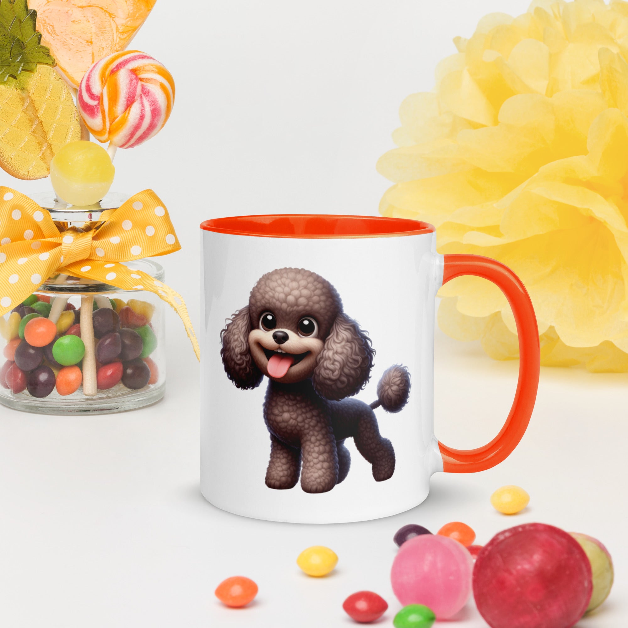 11oz Whimsical Poodle Mug