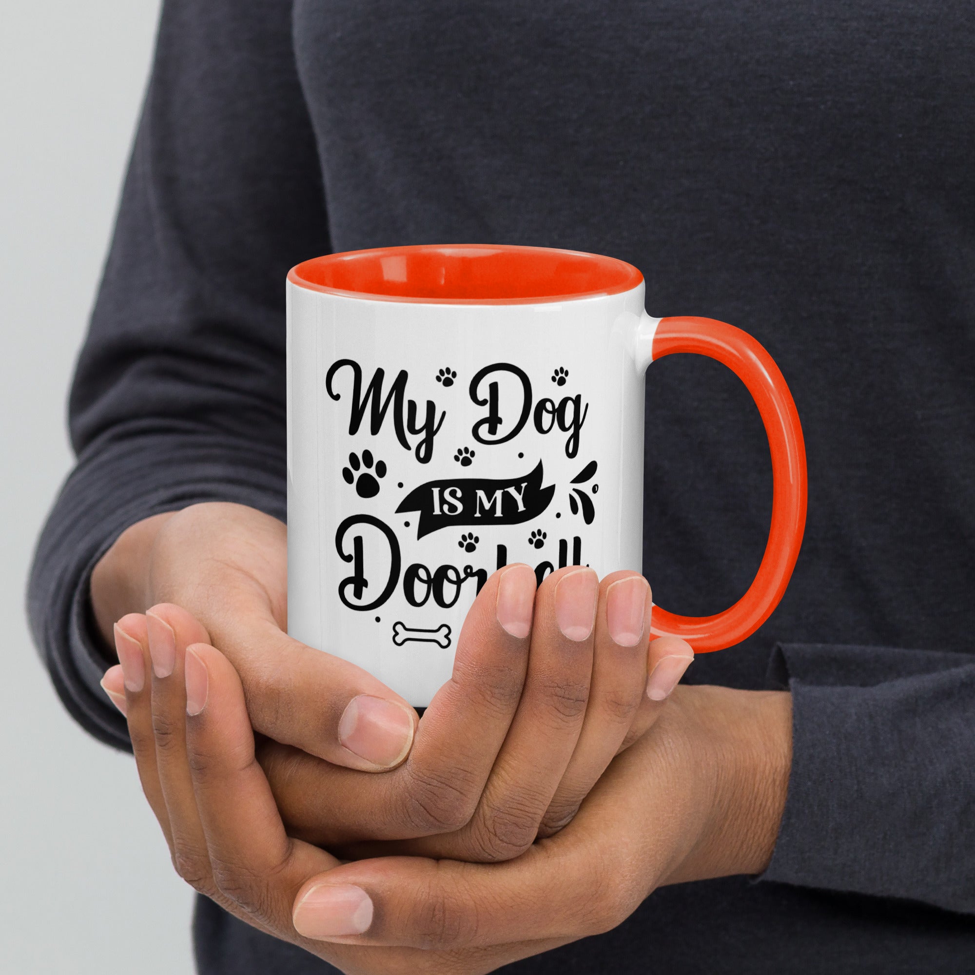 11oz White Mug - My Dog Is My Doorbell