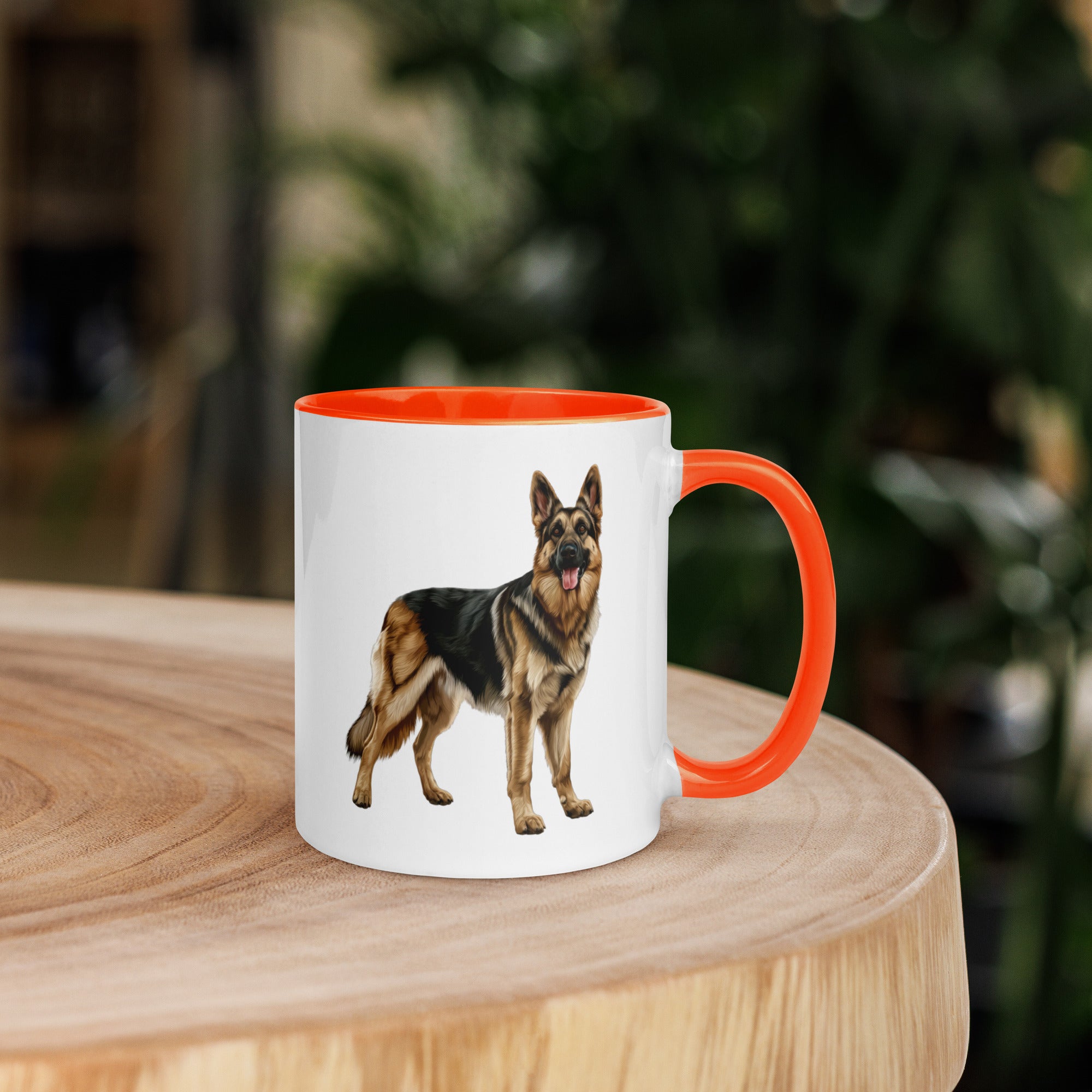 11oz German Shepherd In 2 Poses