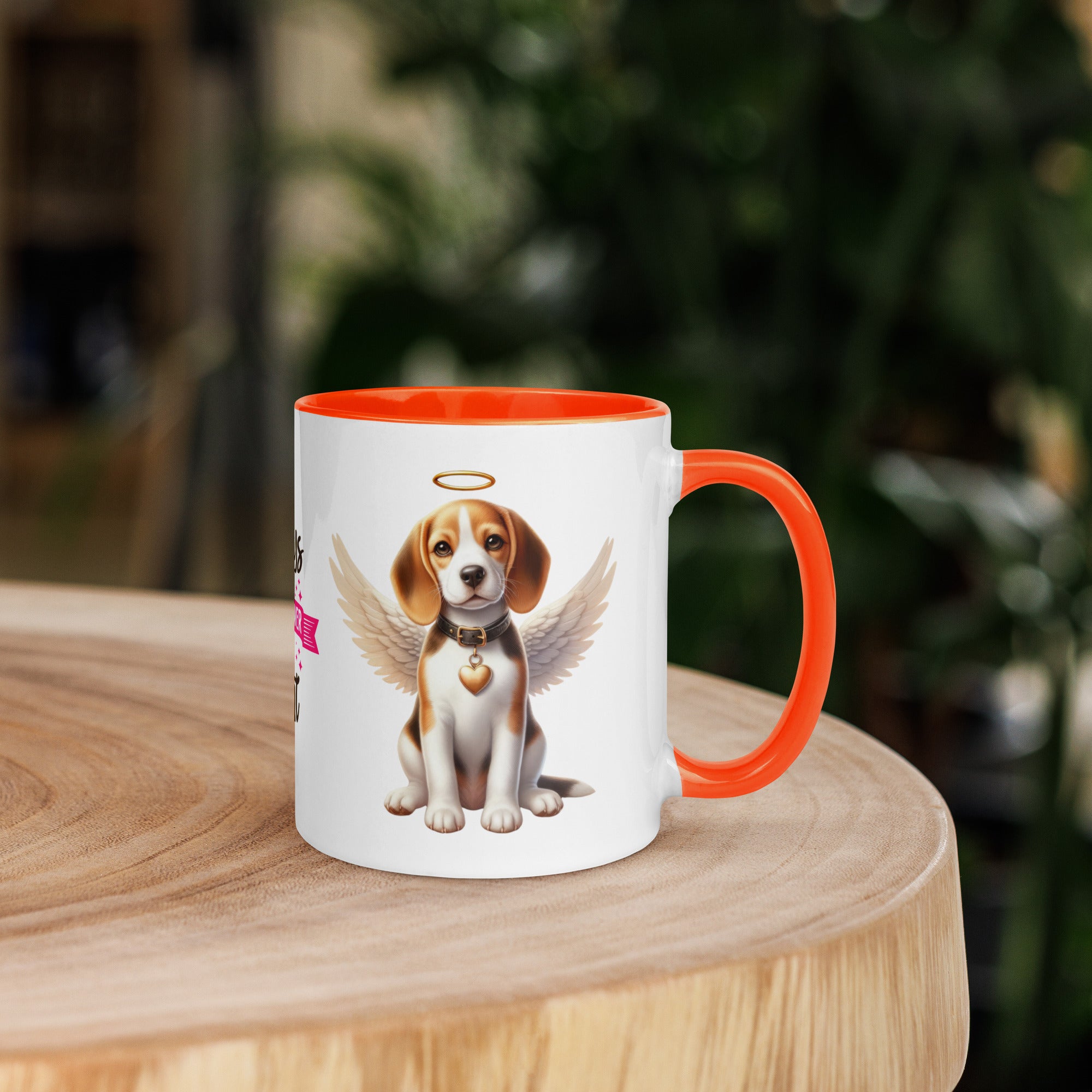11oz Beagle Angel - Always On My Mind Forever In My Heart