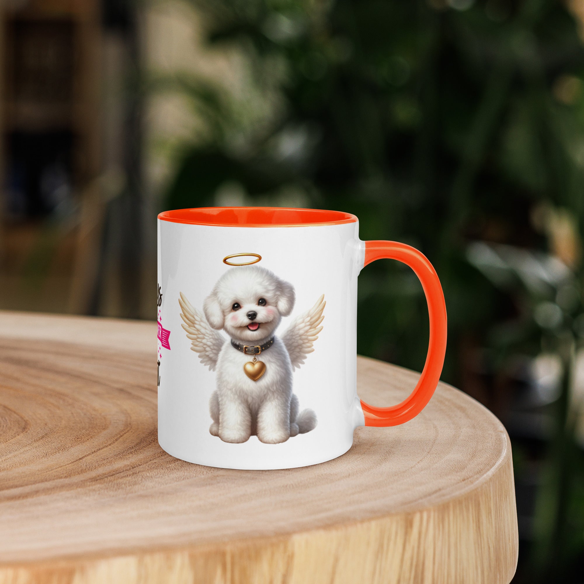 11oz Bichon Frisé Angel - Always On My Mind Forever In My Heart