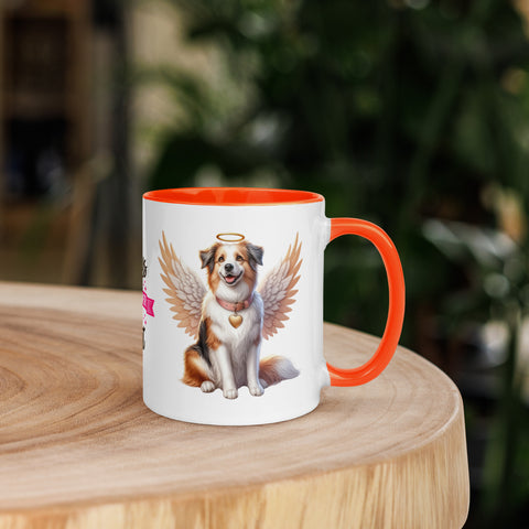 11oz Border Collie Angel - Always On My Mind Forever In My Heart