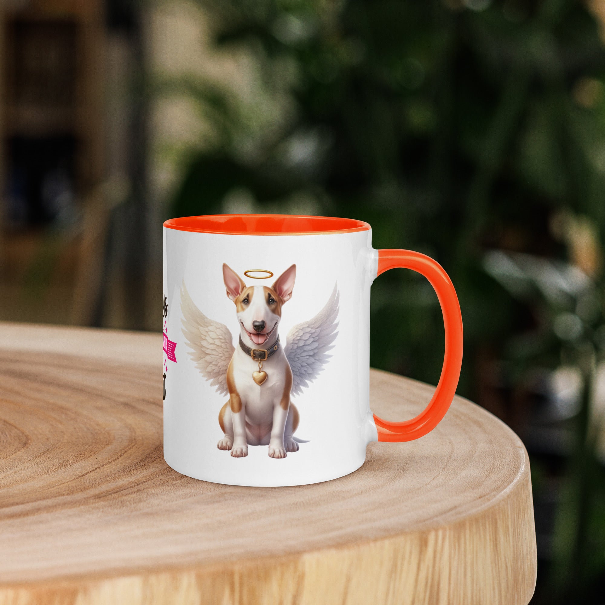 11oz Bull Terrier Angel - Always On My Mind Forever In My Heart