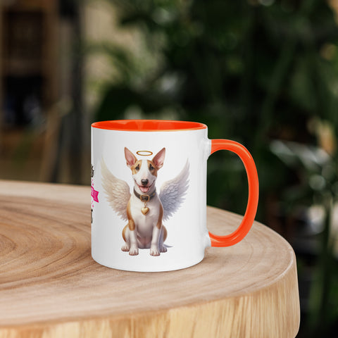 11oz Bull Terrier Angel - Always On My Mind Forever In My Heart