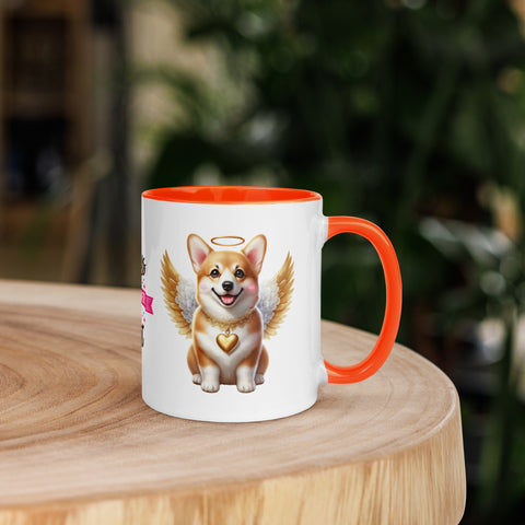 11oz Corgi Angel - Always On My Mind Forever In My Heart