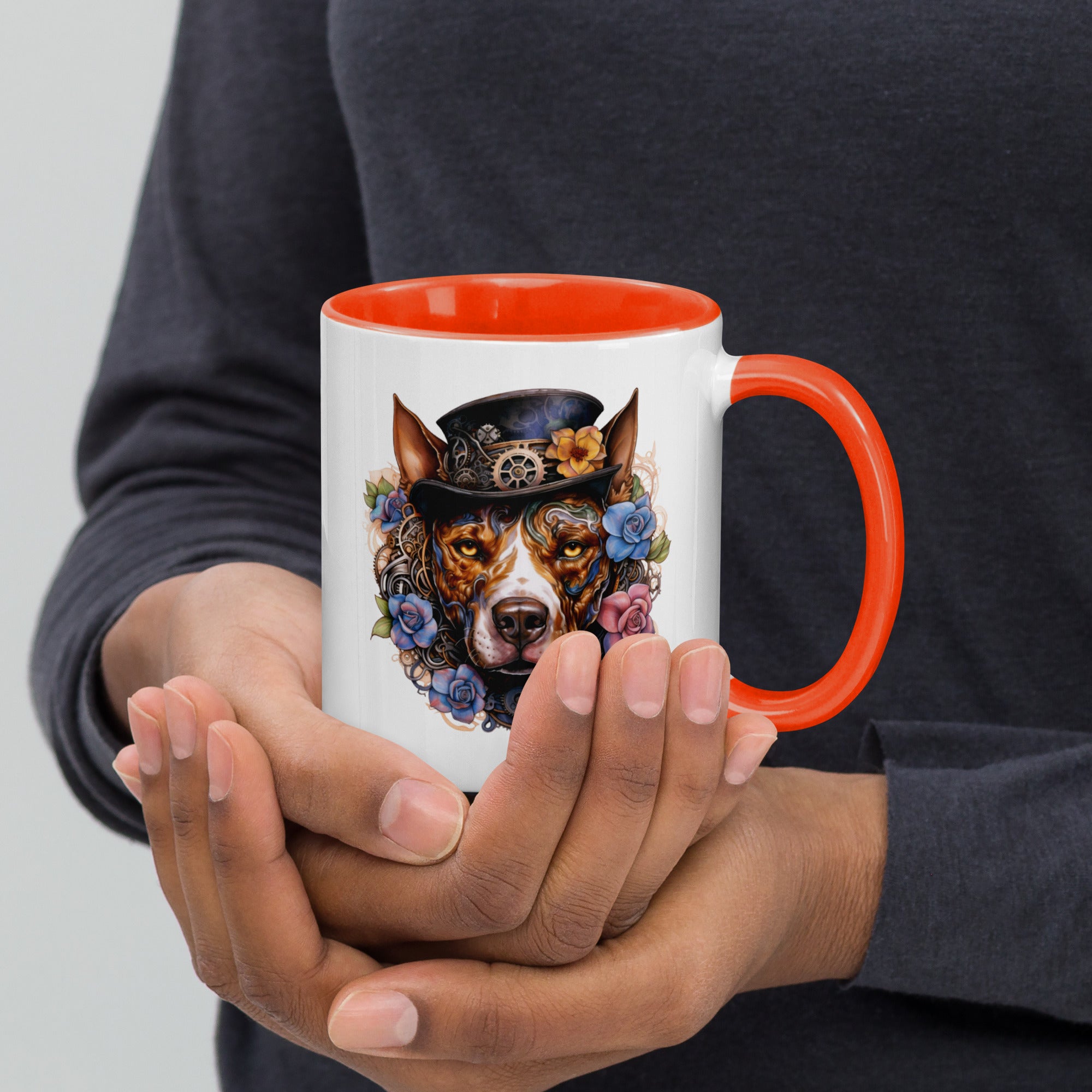 11oz Steampunk Pitbull 'Bruce'
