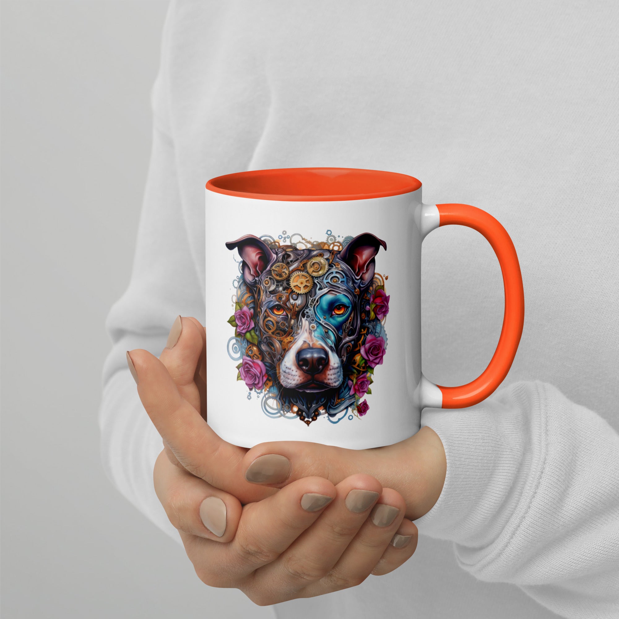 11oz Steampunk Pitbull 'JoJo'