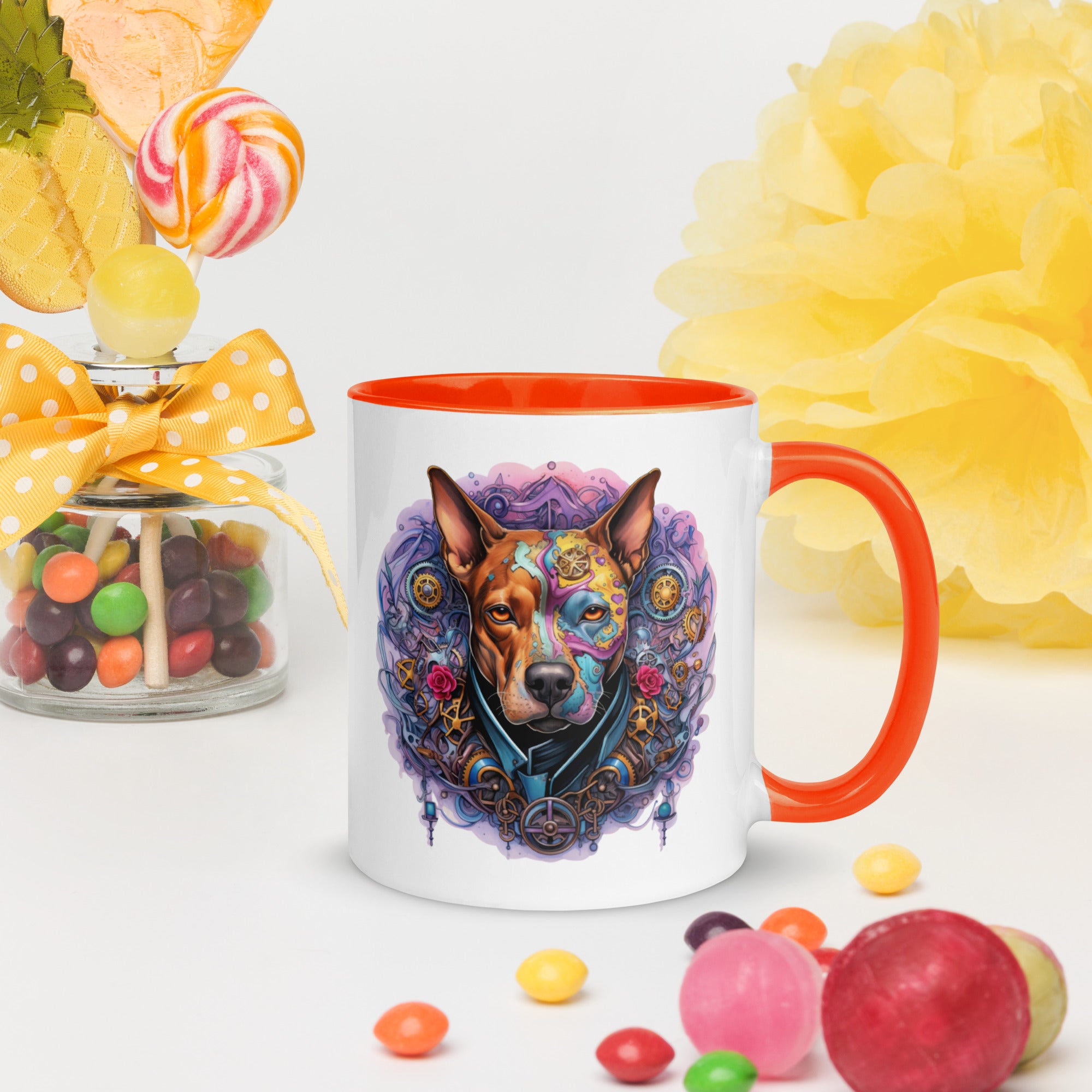 11oz Steampunk Pitbull 'Bluey'