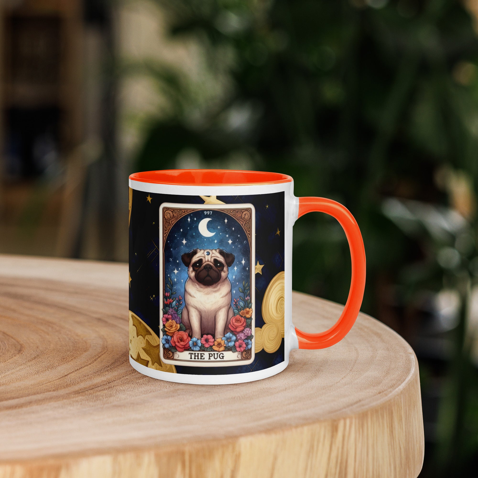 11oz Tarot Card Mug - The Pug