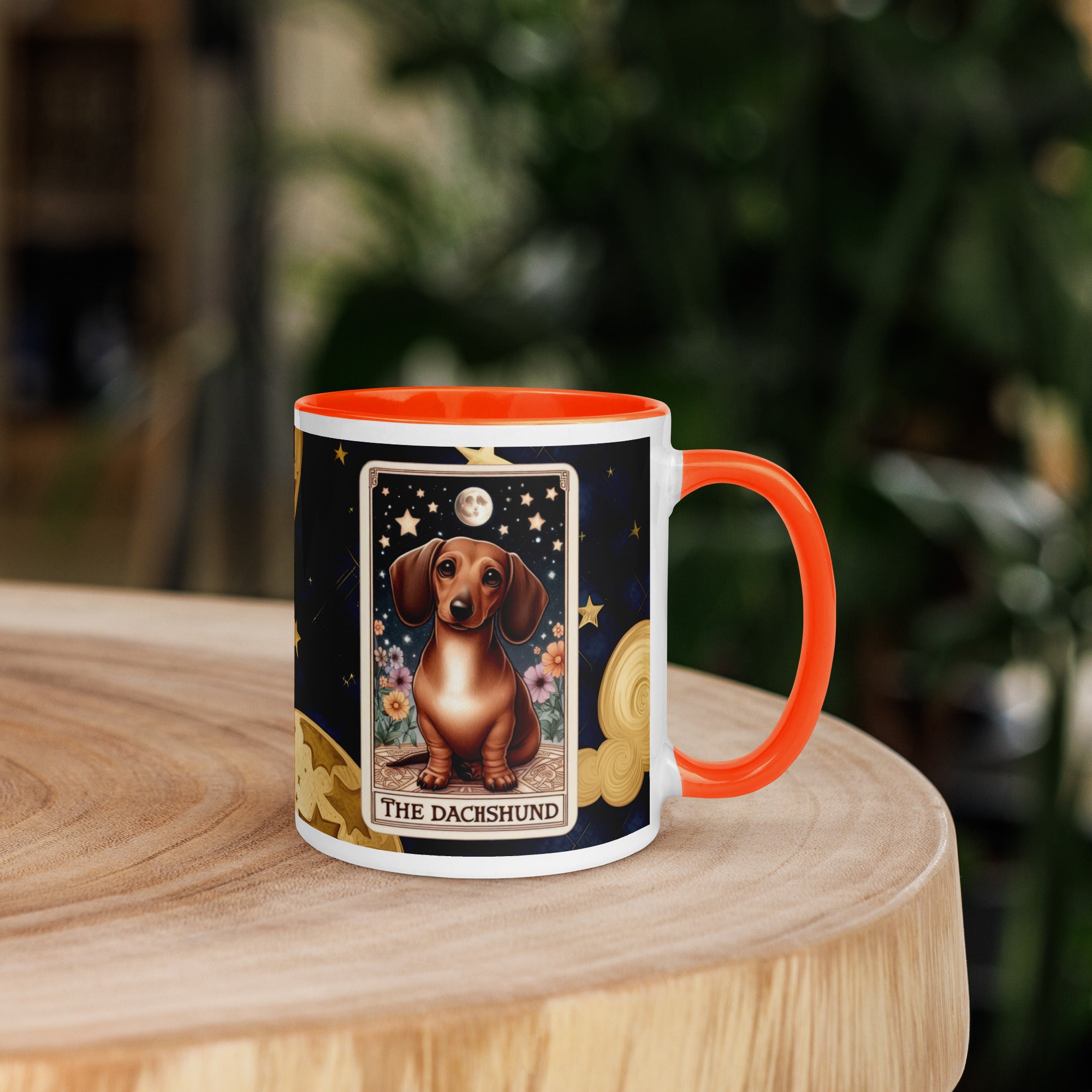 11oz Tarot Card Mug - The Dachshund