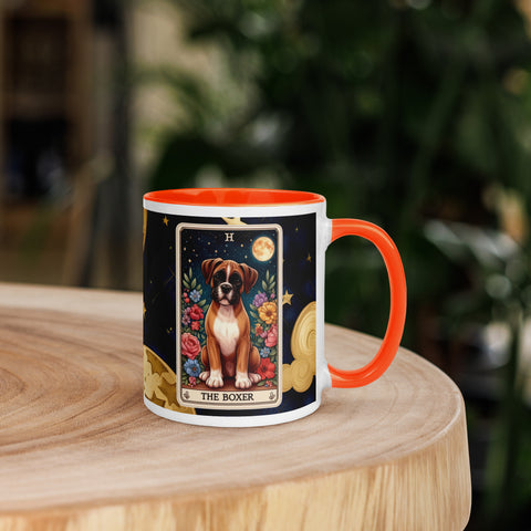11oz Tarot Card Mug - The Boxer