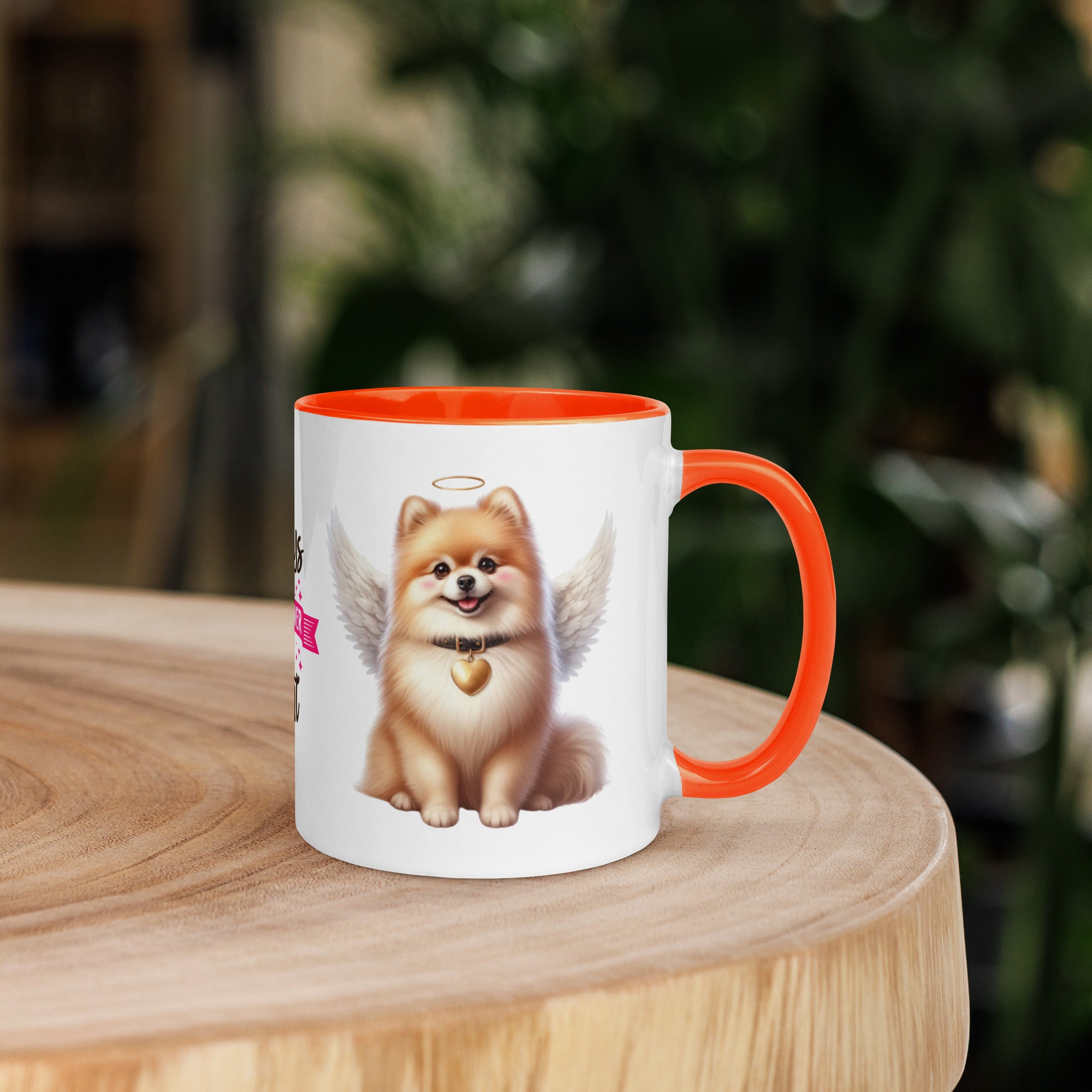 11oz Pomeranian Angel - Always On My Mind Forever In My Heart