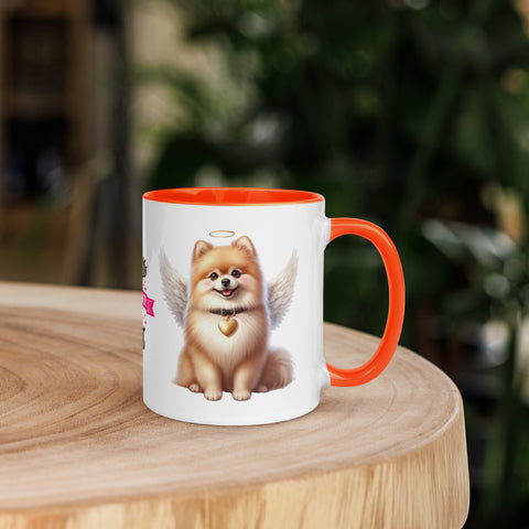 11oz Pomeranian Angel - Always On My Mind Forever In My Heart