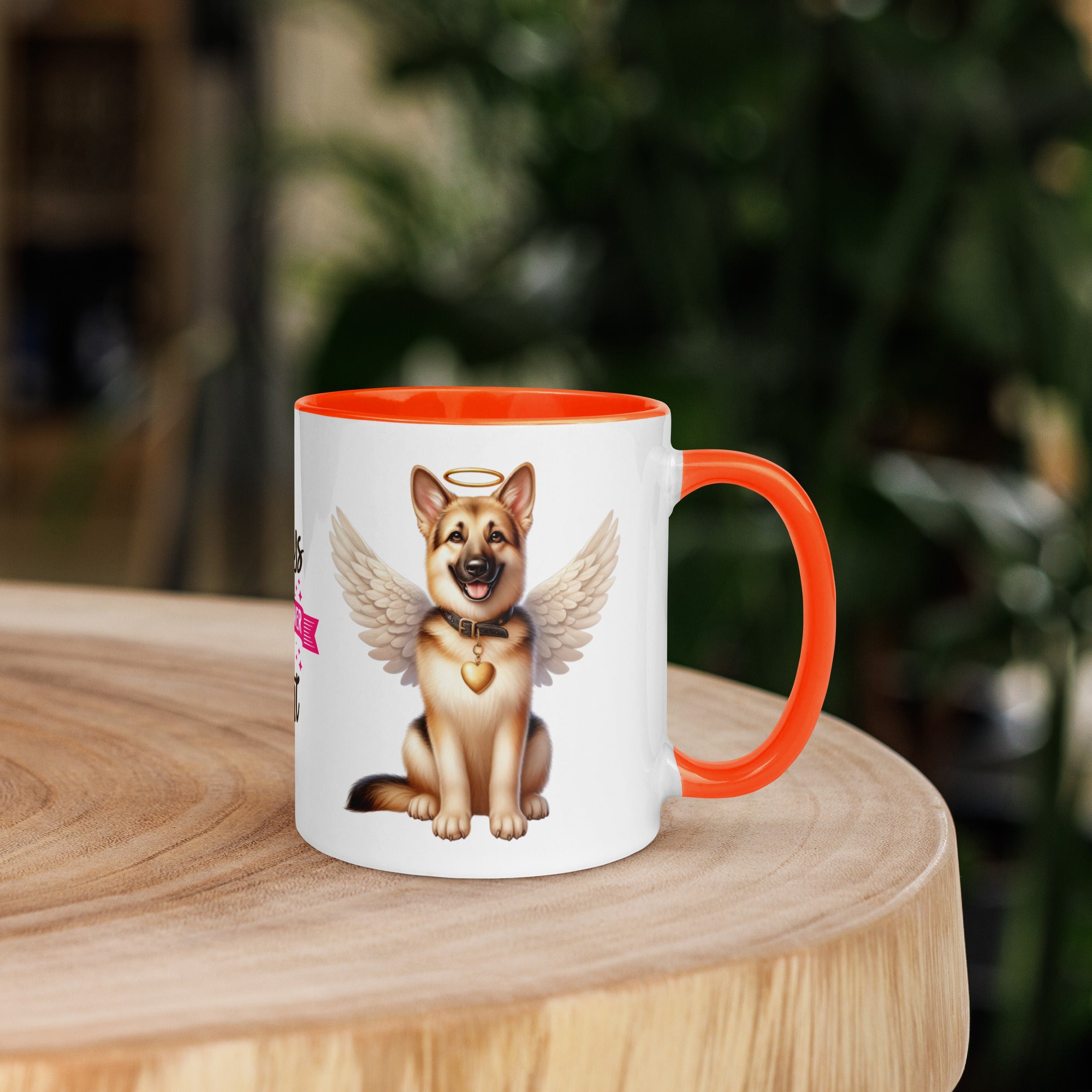 11oz German Shepherd Angel - Always On My Mind Forever In My Heart