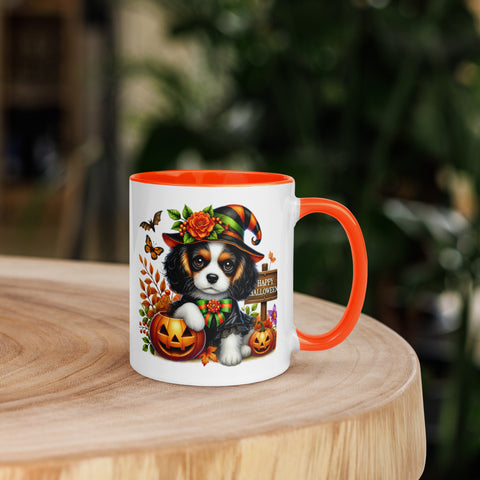 11oz Halloween Cavalier King Charles Spaniel Mug #2