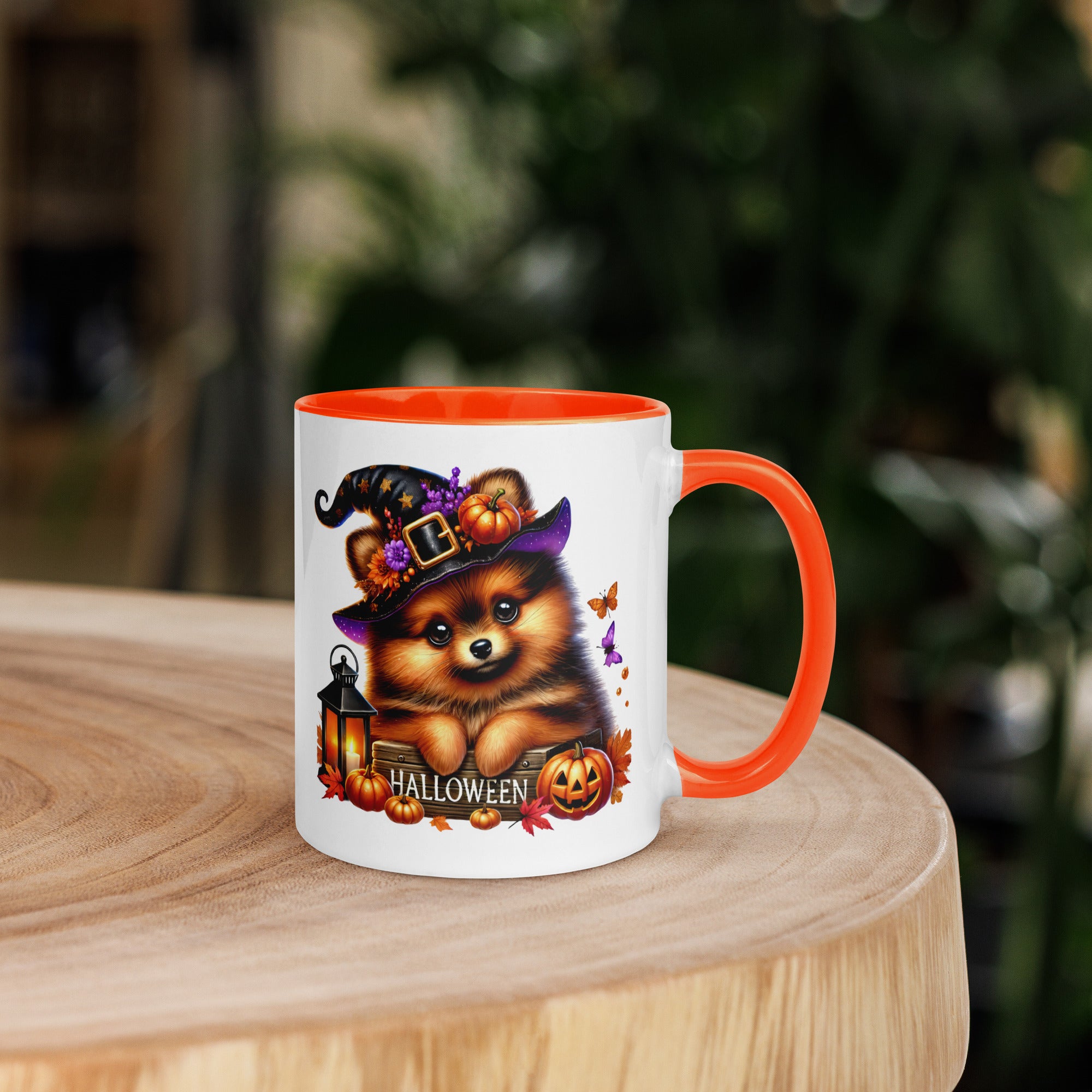 11oz Halloween Pomeranian Mug #2