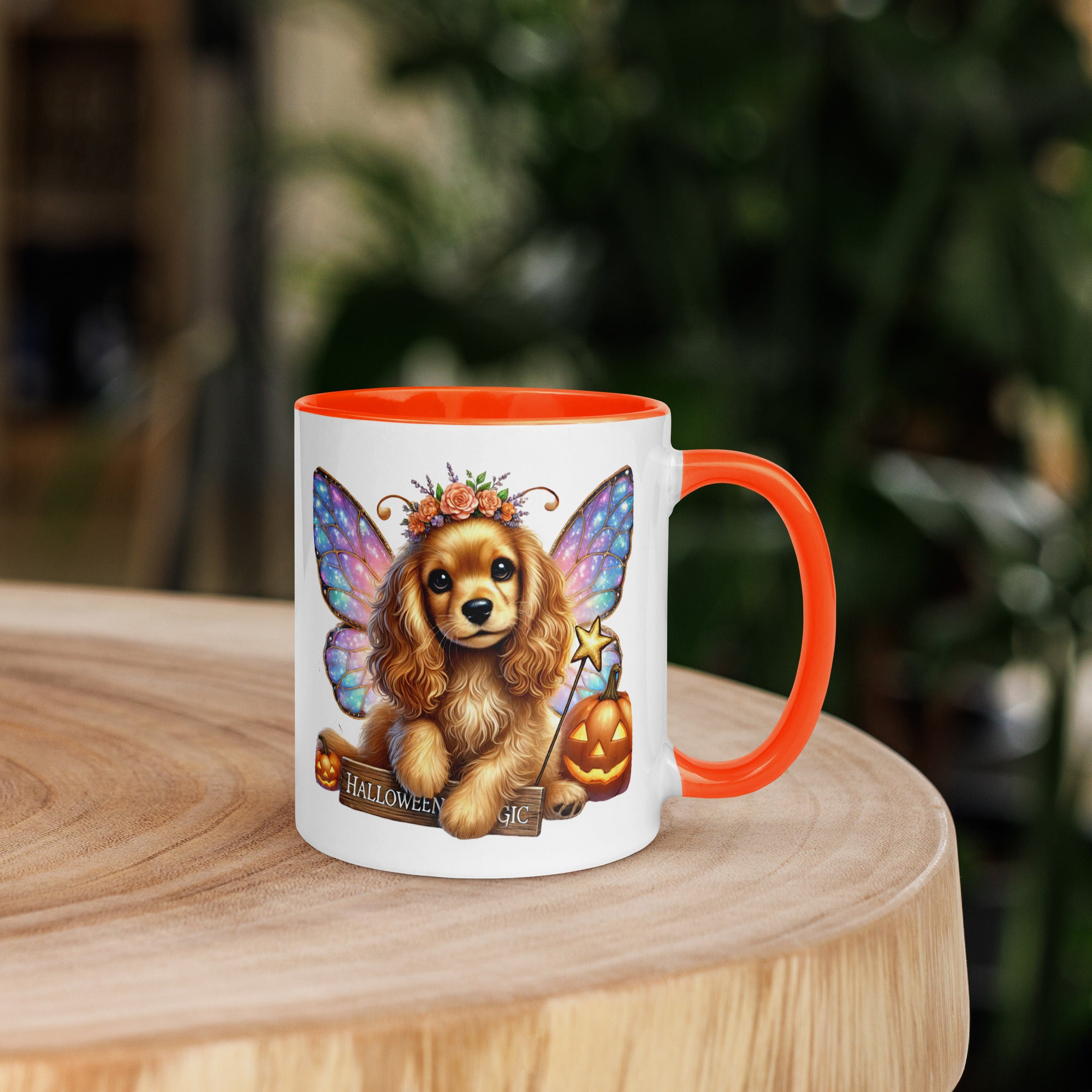 11oz Halloween Cocker Spaniel Mug #2