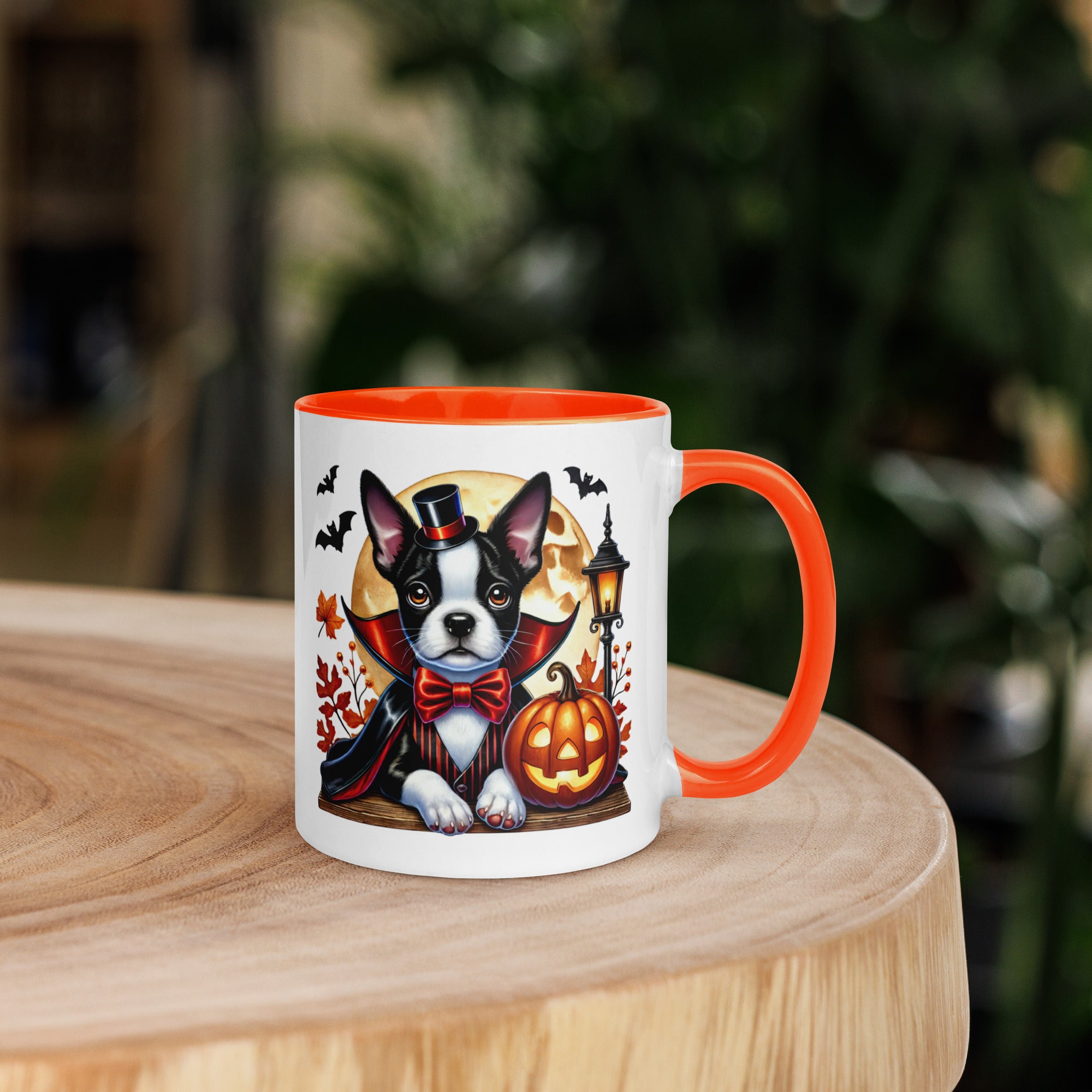 11oz Halloween French Bulldog Mug #1