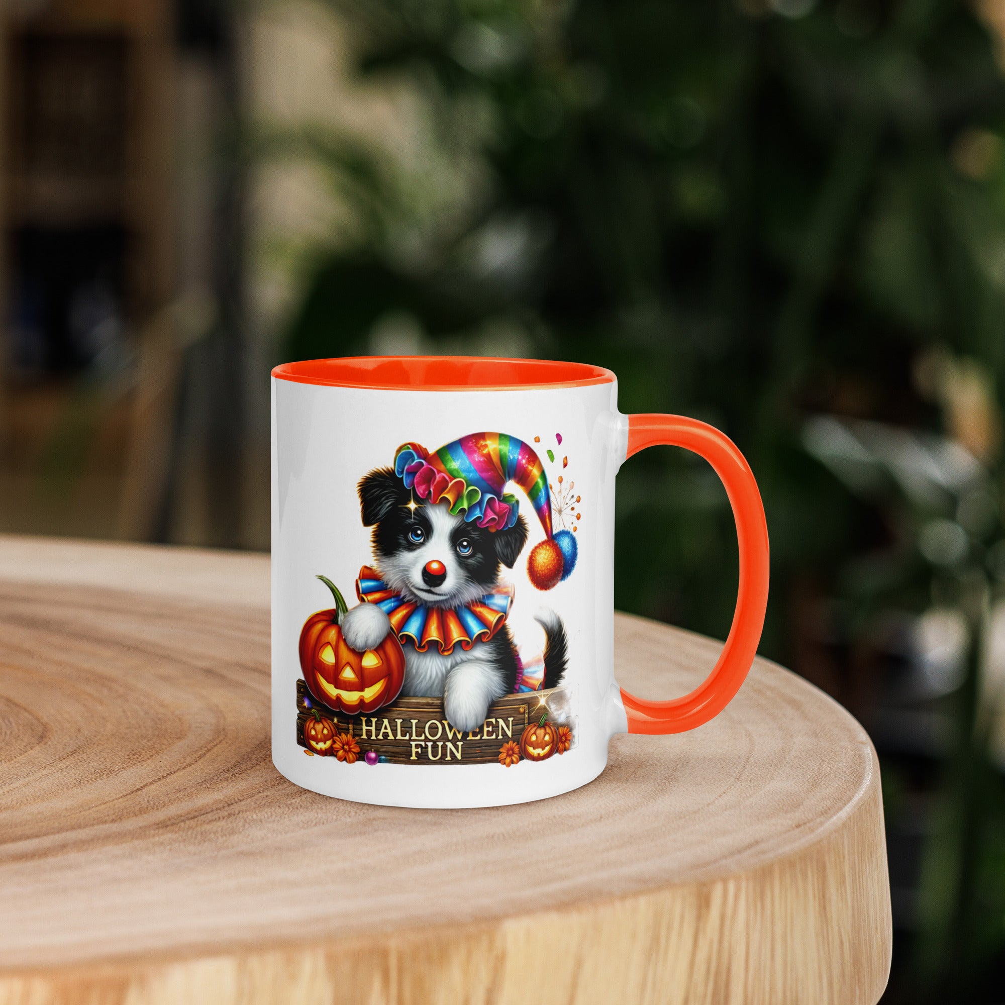 11oz Halloween Border Collie Mug #2