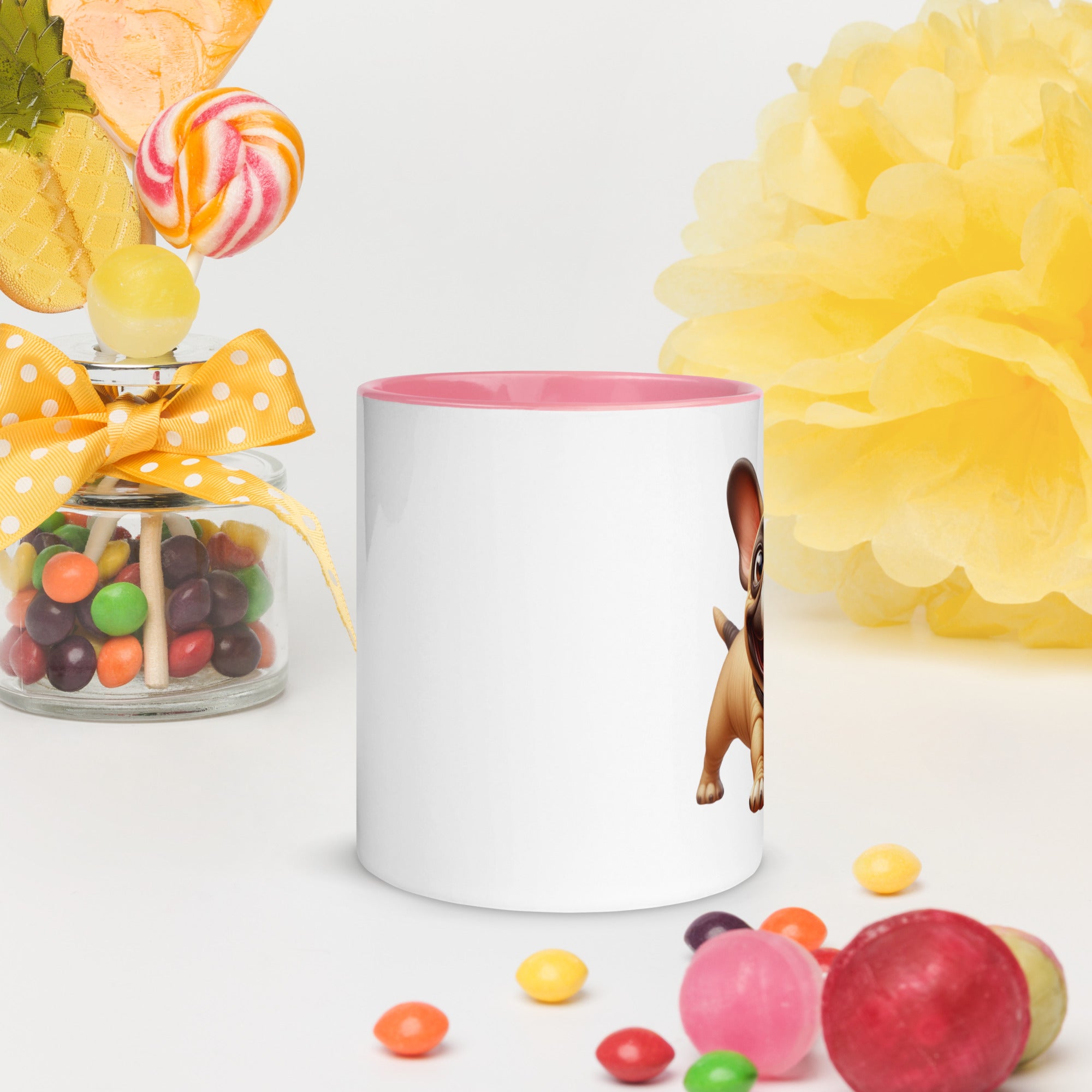 11oz Whimsical French Bulldog Mug