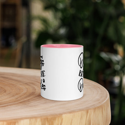 11oz White Mug - Dogs Before Dudes