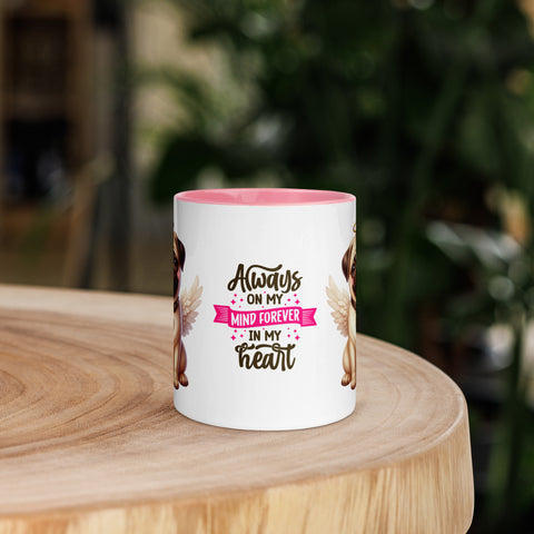 11oz Pug Angel - Always On My Mind Forever In My Heart