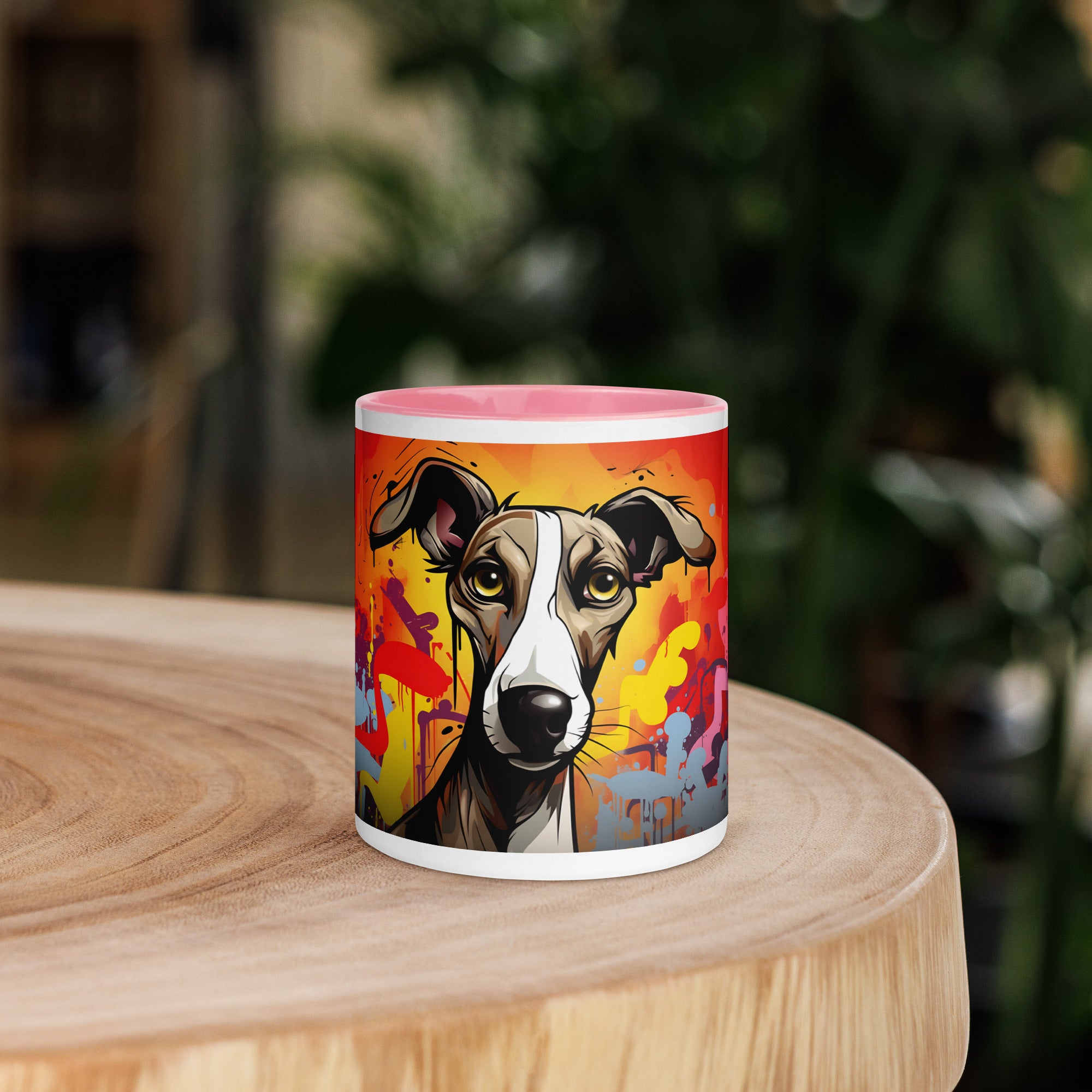 11oz Cute Whippet - Pop Art Blast