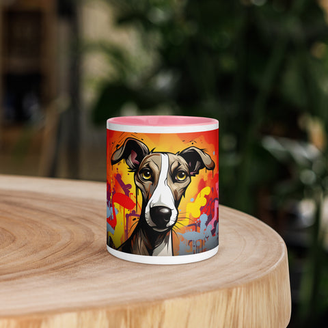 11oz Cute Whippet - Pop Art Blast