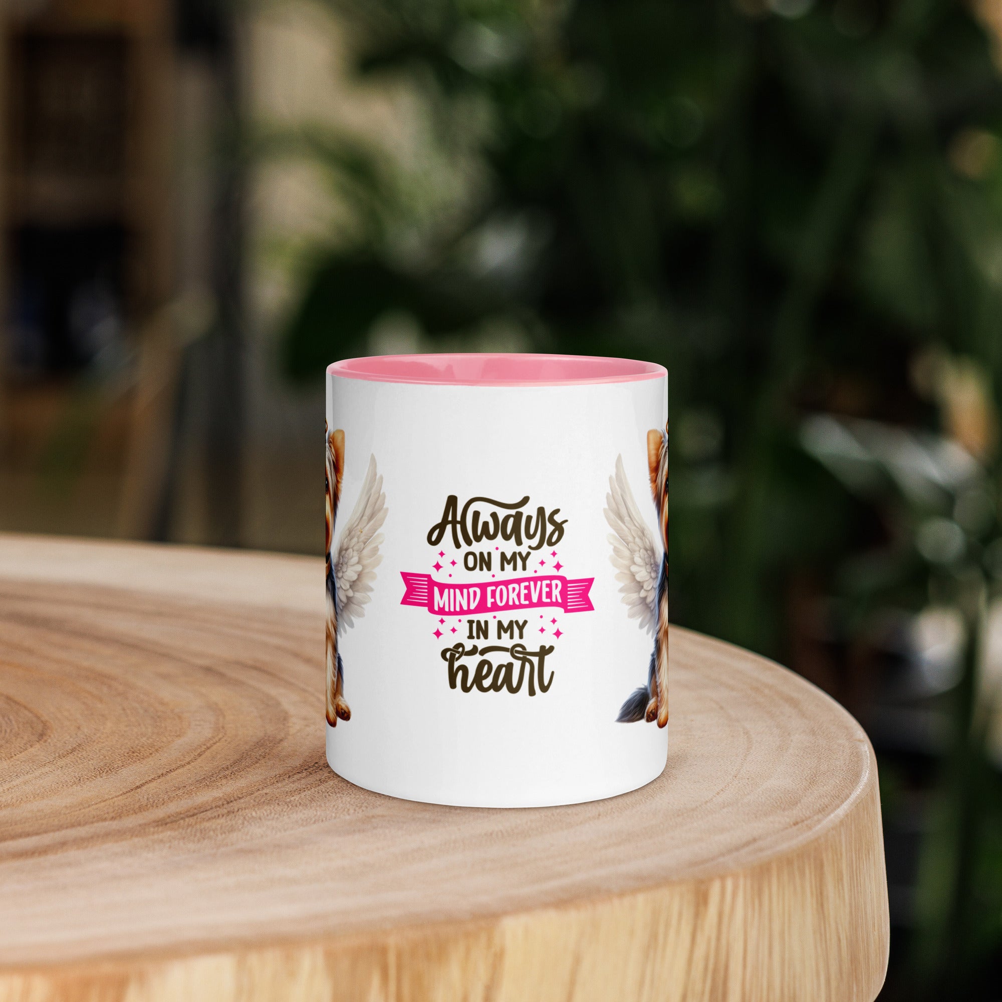 11oz Yorkshire Terrier Angel - Always On My Mind Forever In My Heart