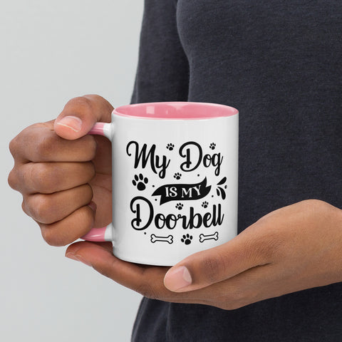 11oz White Mug - My Dog Is My Doorbell