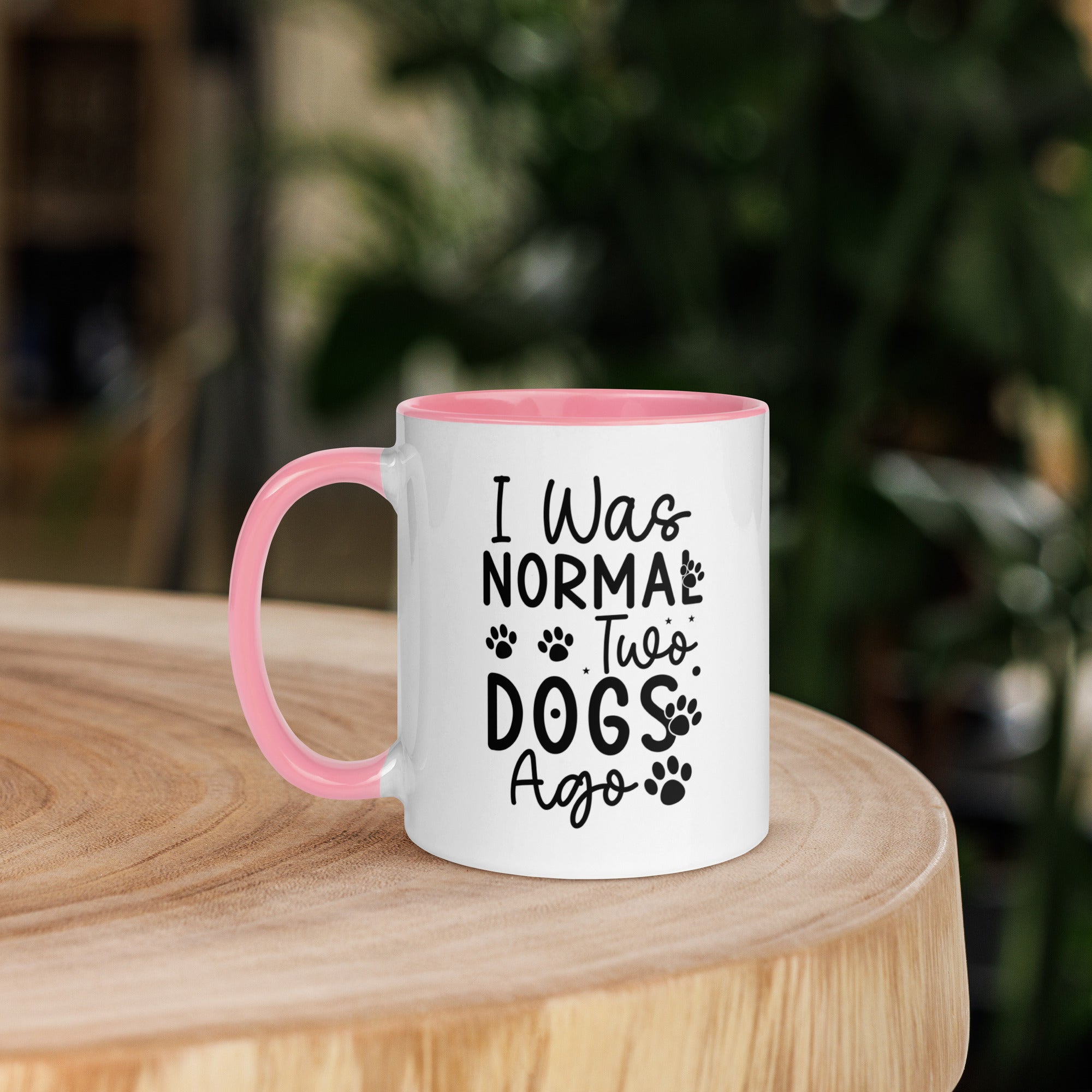11oz White Mug - I Was Normal Two Dogs Ago