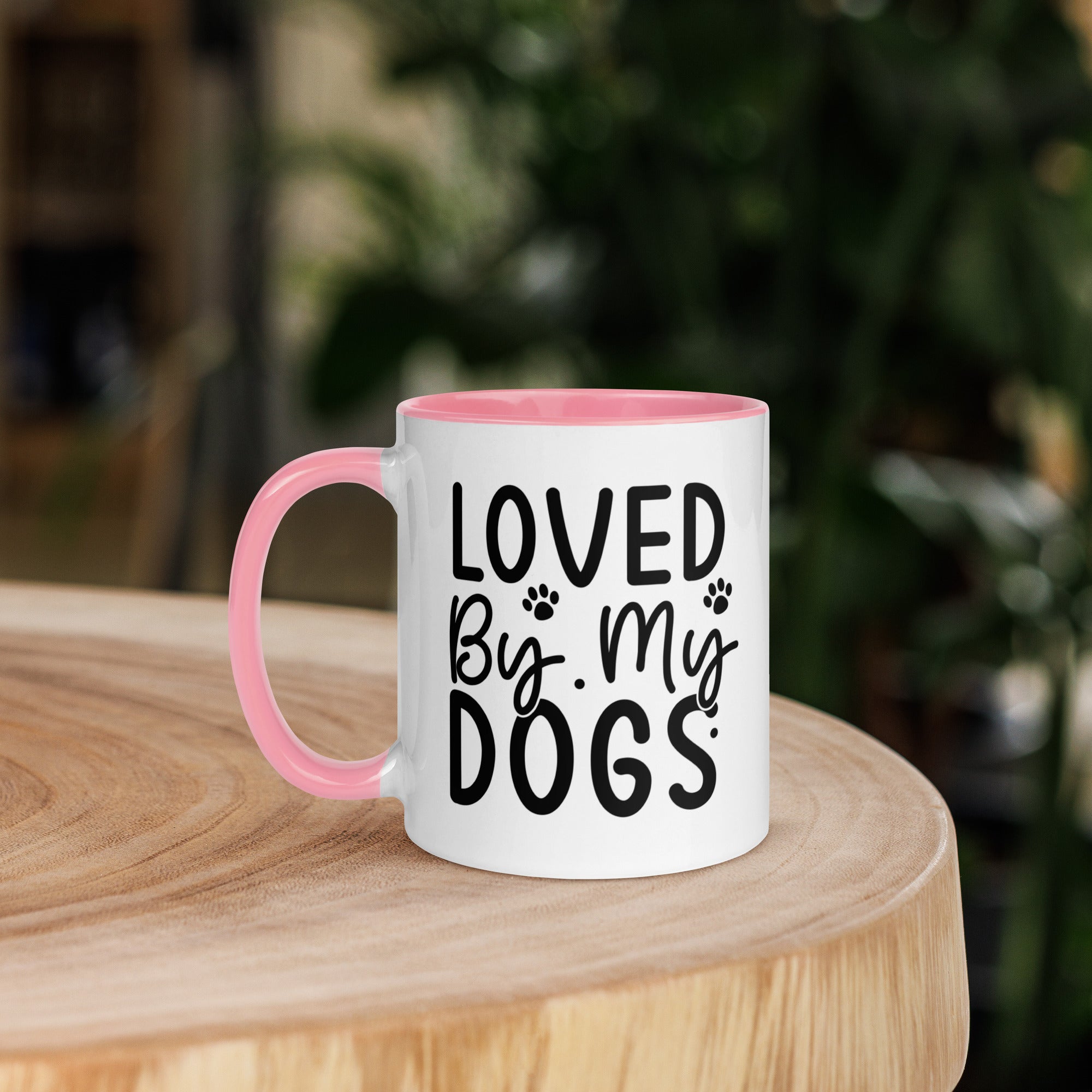11oz White Mug - Loved By My Dogs