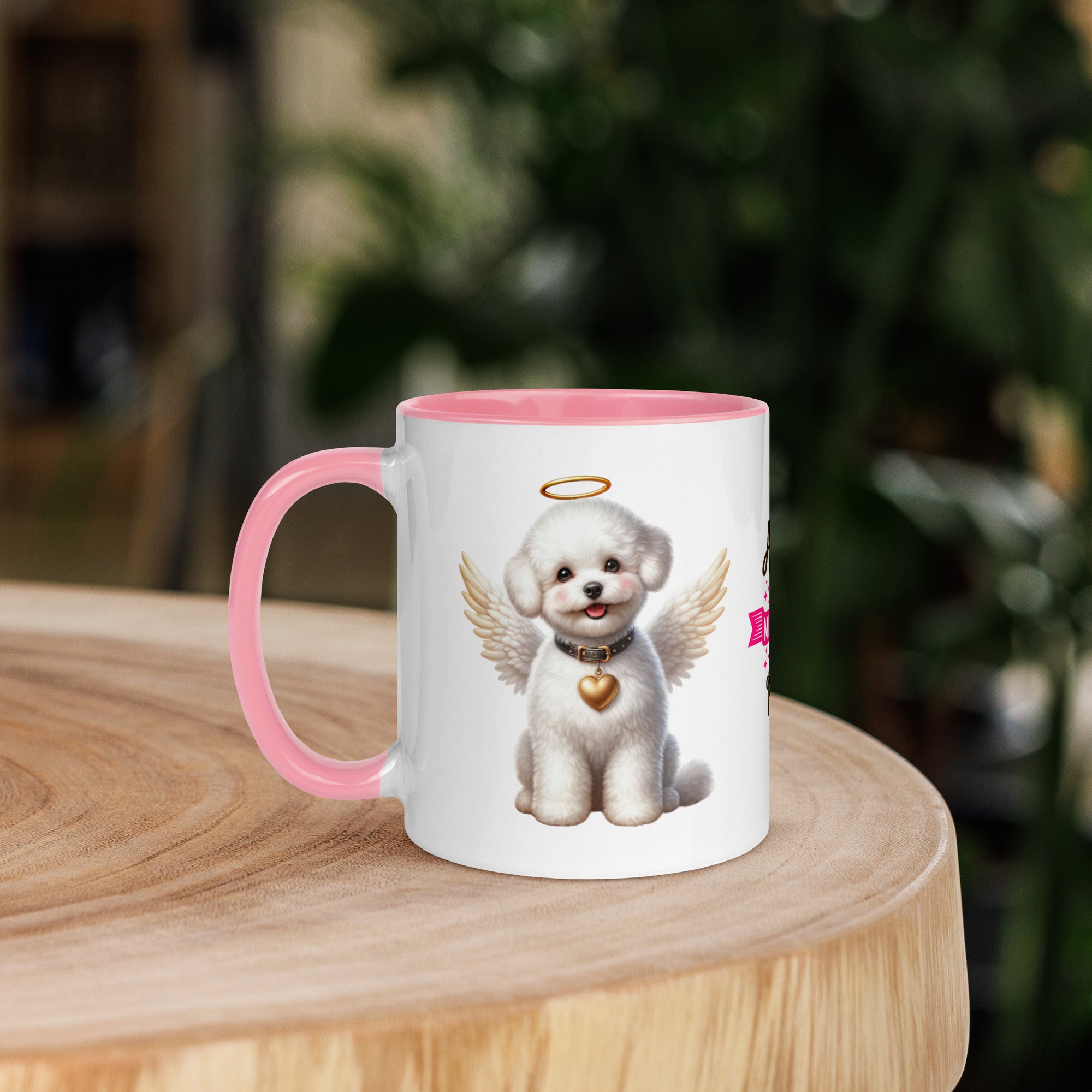 11oz Bichon Frisé Angel - Always On My Mind Forever In My Heart