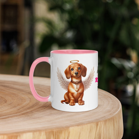 11oz Dachshund Angel - Always On My Mind Forever In My Heart
