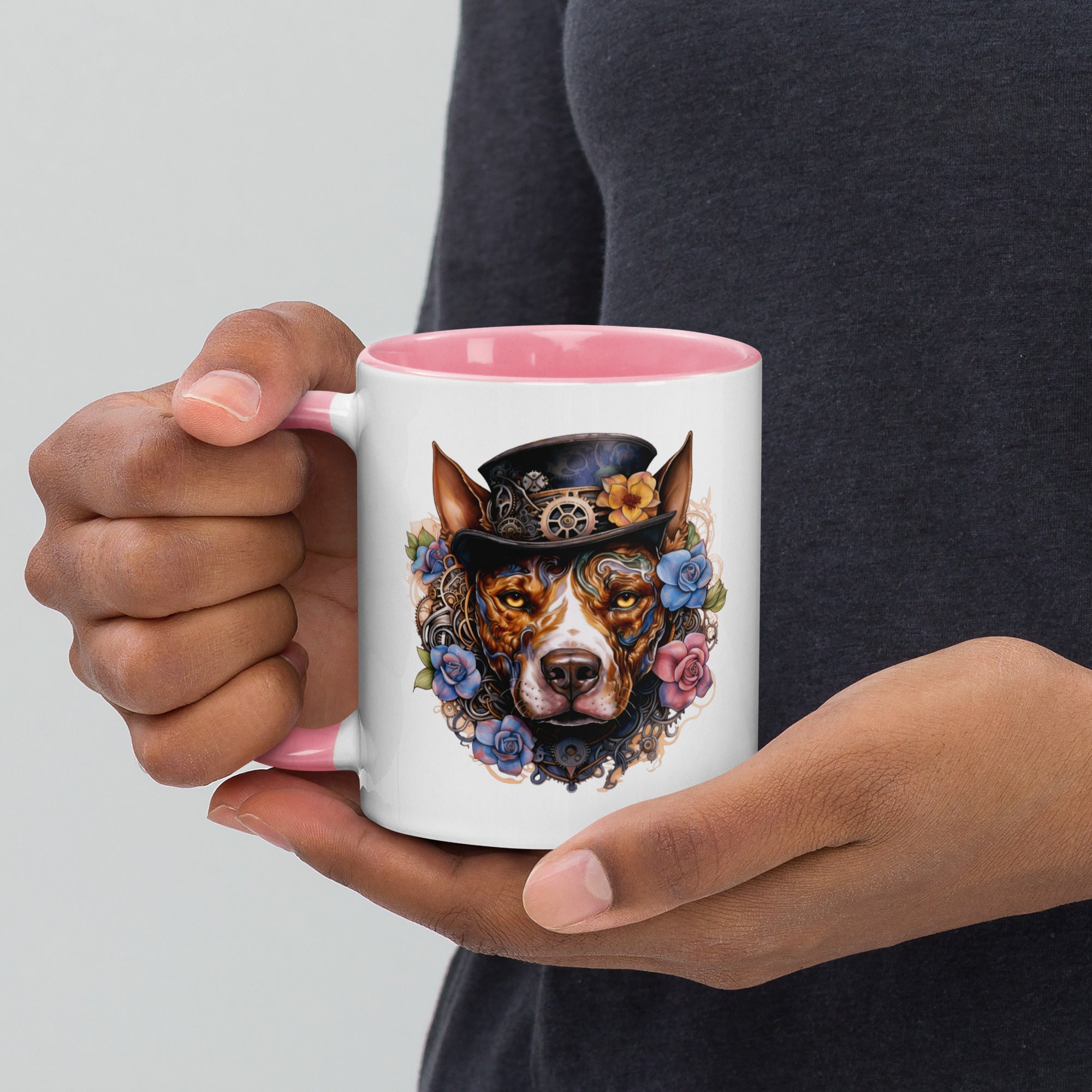 11oz Steampunk Pitbull 'Bruce'