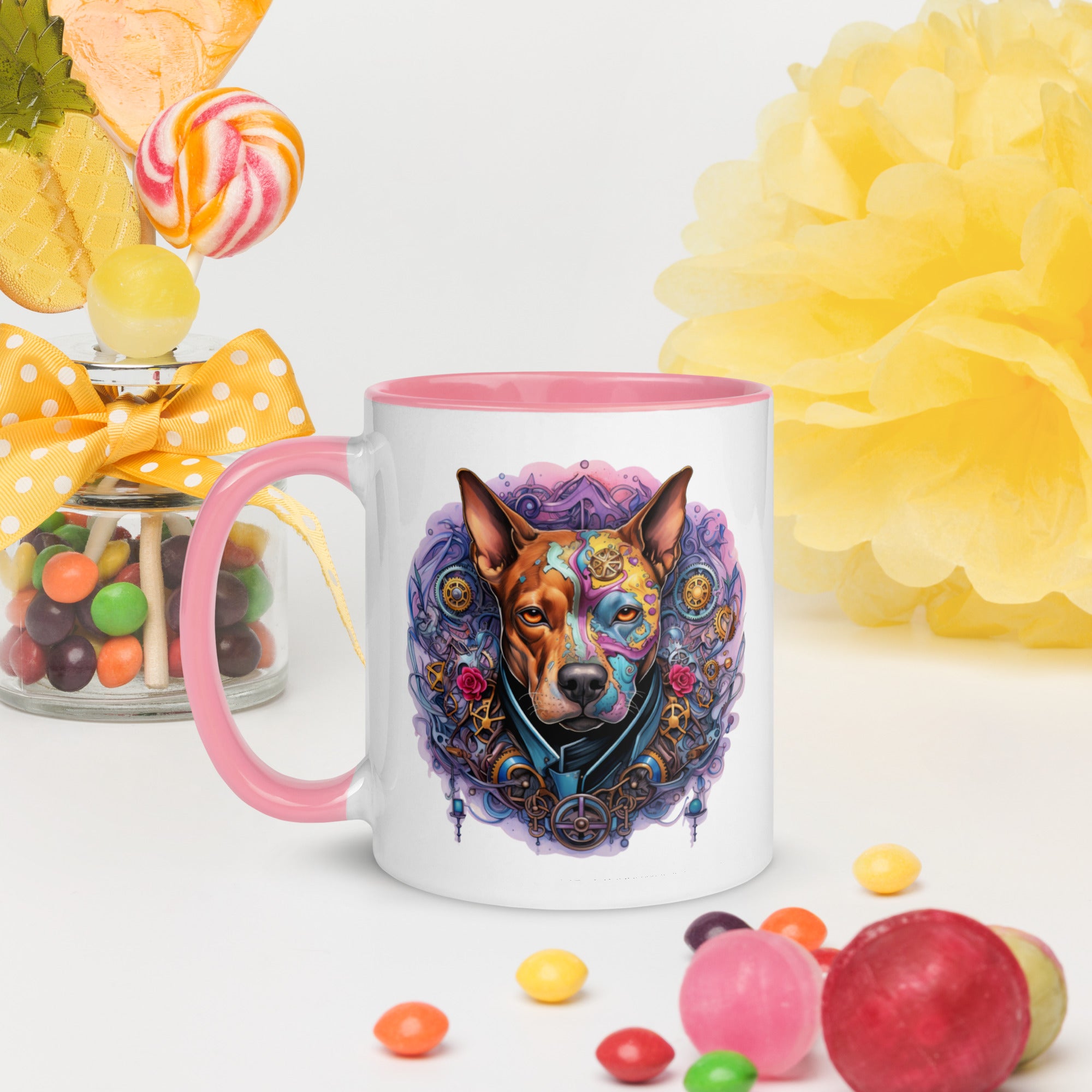 11oz Steampunk Pitbull 'Bluey'