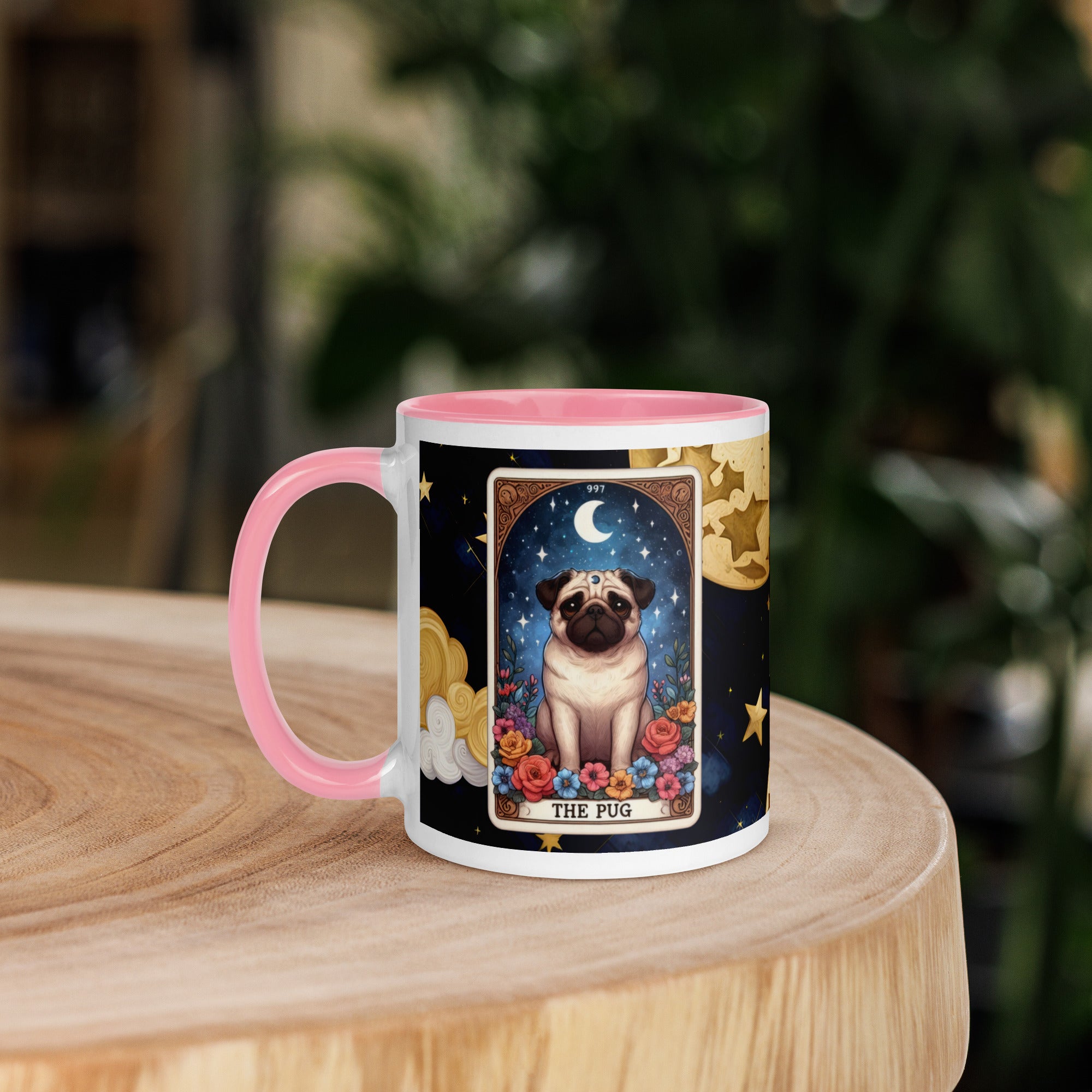 11oz Tarot Card Mug - The Pug