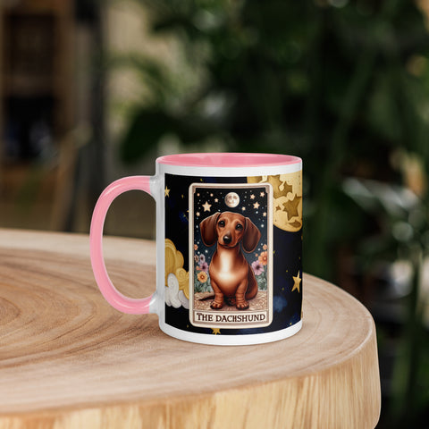 11oz Tarot Card Mug - The Dachshund