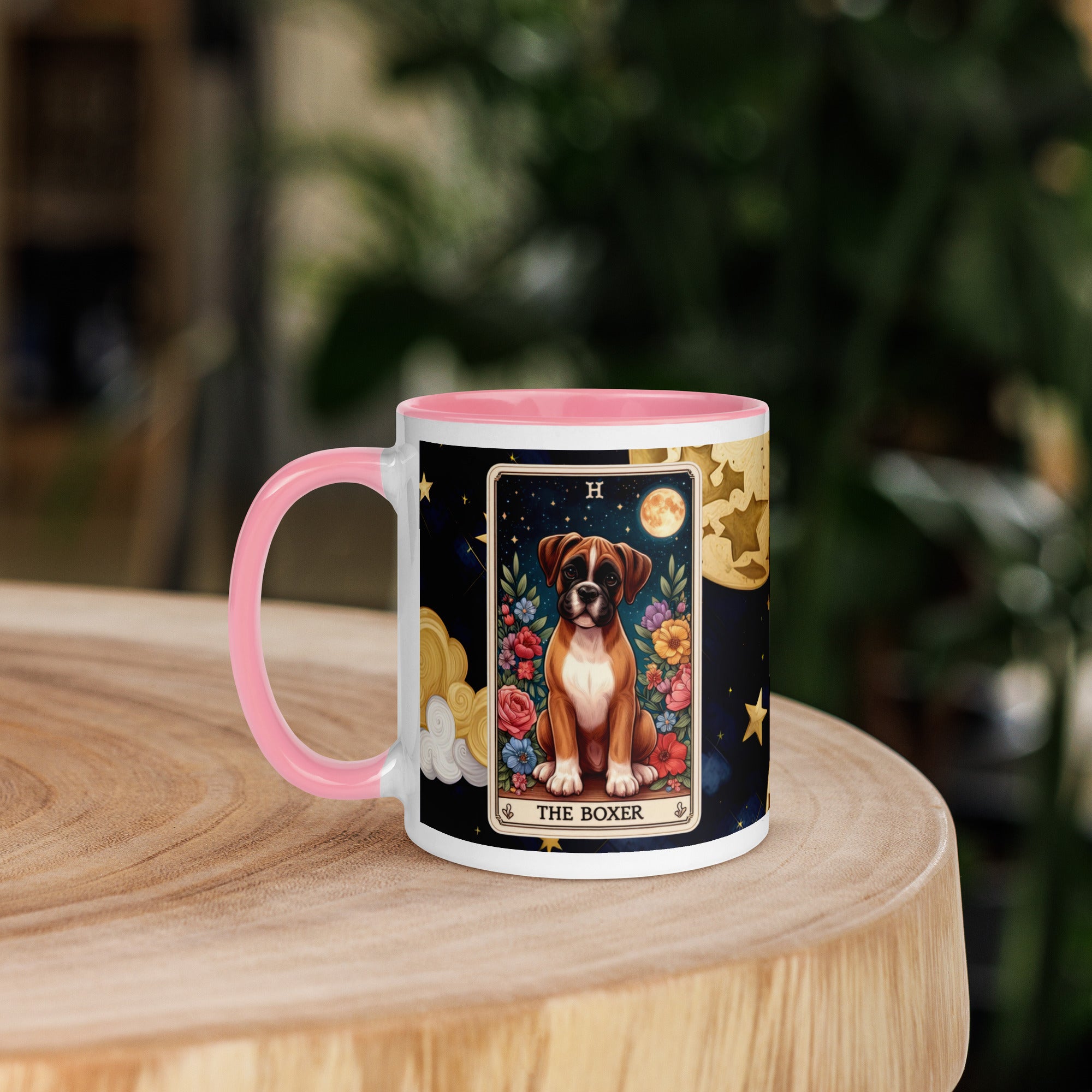 11oz Tarot Card Mug - The Boxer
